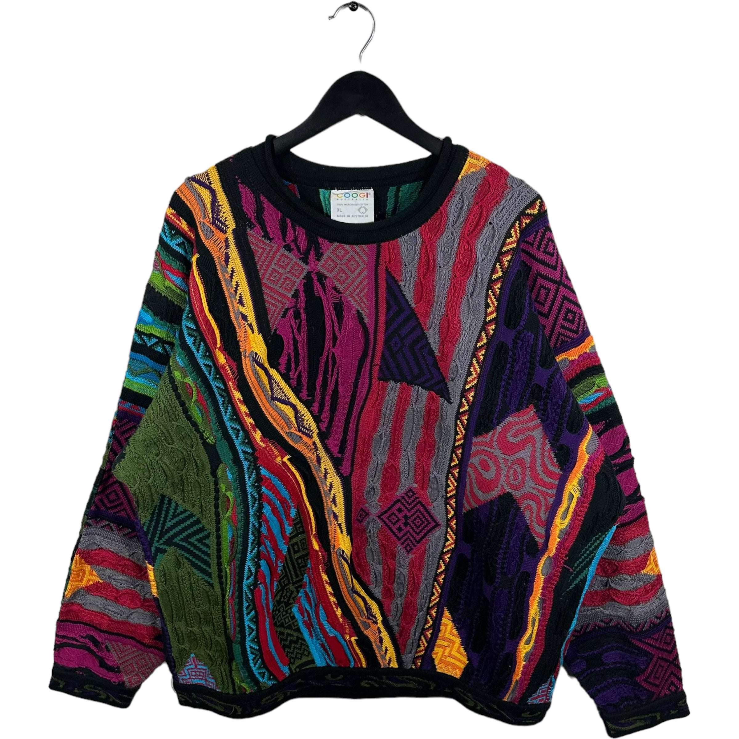 Vintage Coogi 3D Knit Sweater