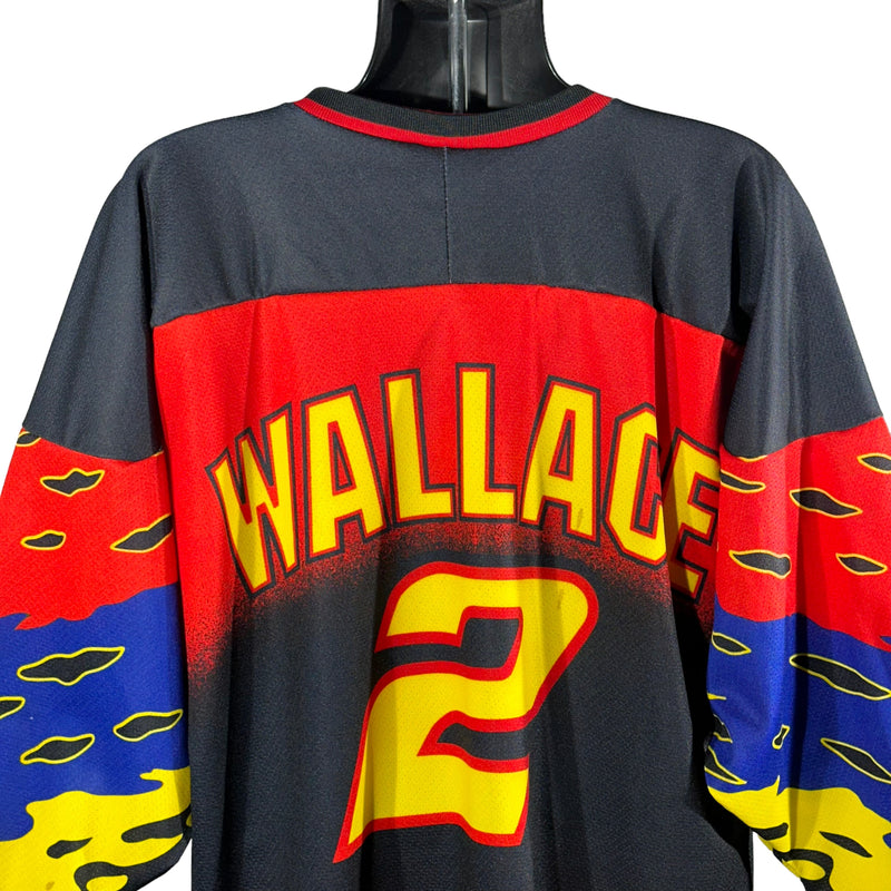 Vintage Rusty Wallace #2 NASCAR Speed Zone AOP Jersey