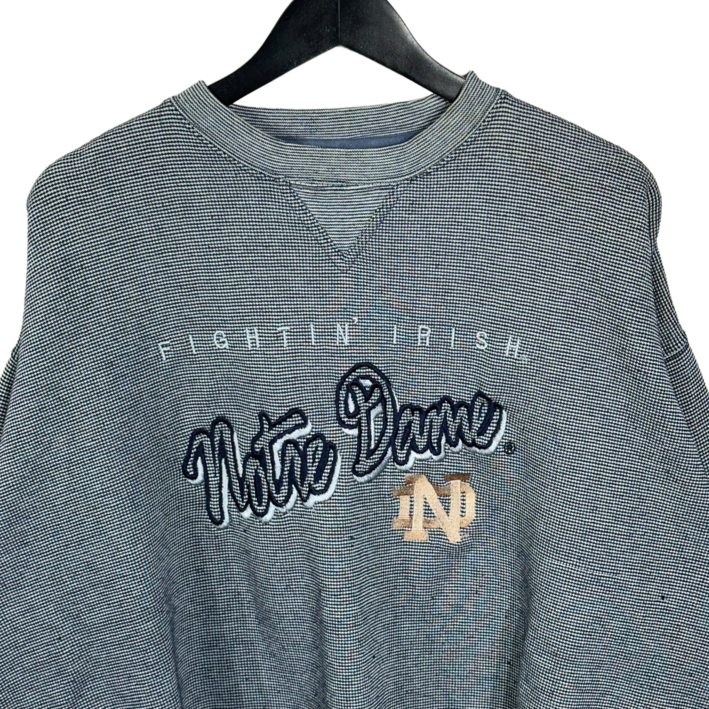 Vintage Fighting Irish Norte Dame Crewneck