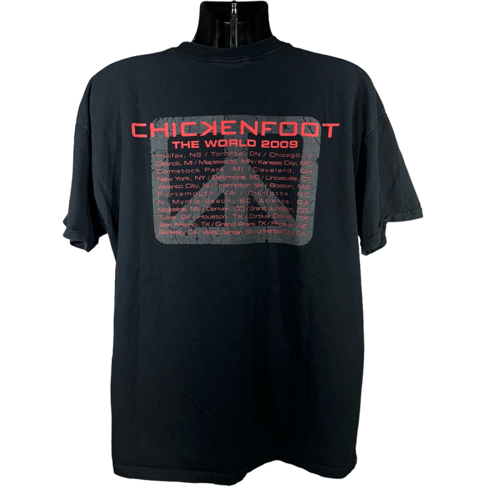 Vintage ChickenFoot World Tour Tee