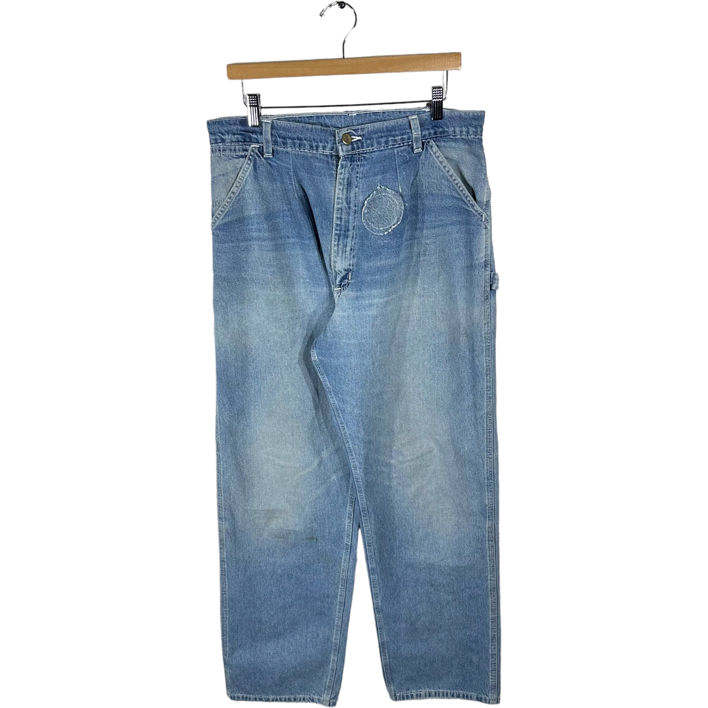 Vintage Carhartt Patched Distressed Carpenter Jeans