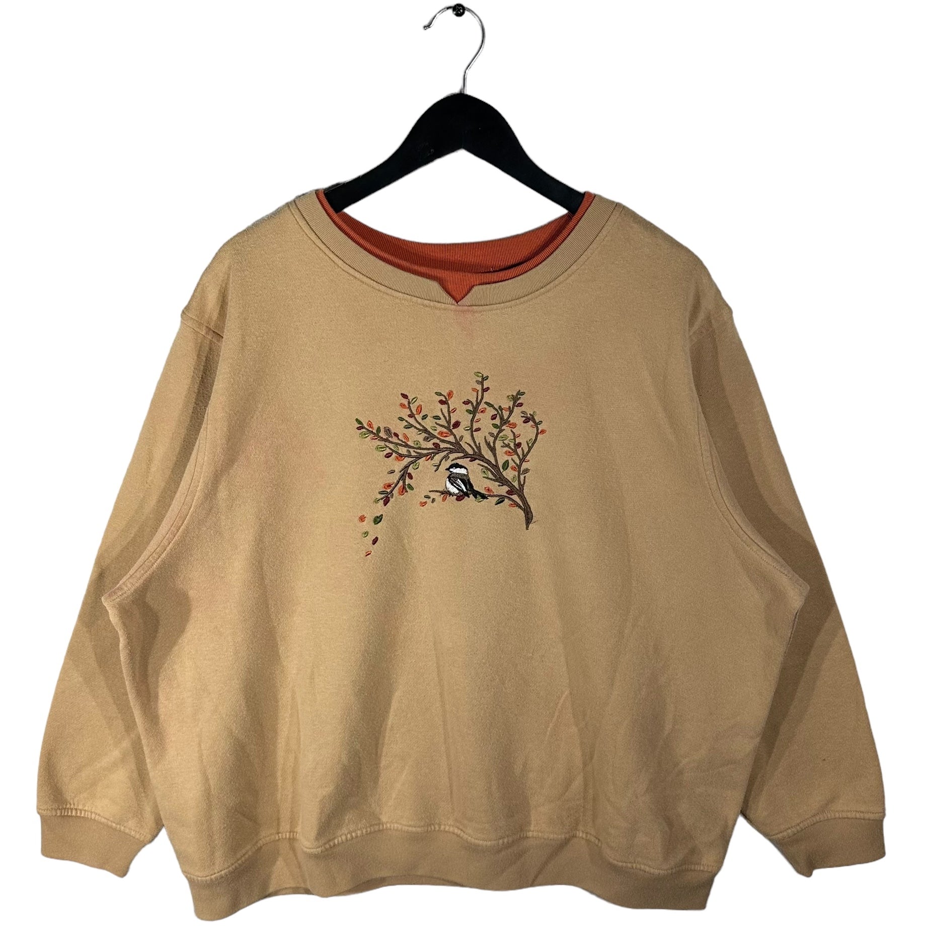 Vintage Autumn Bird Crewneck