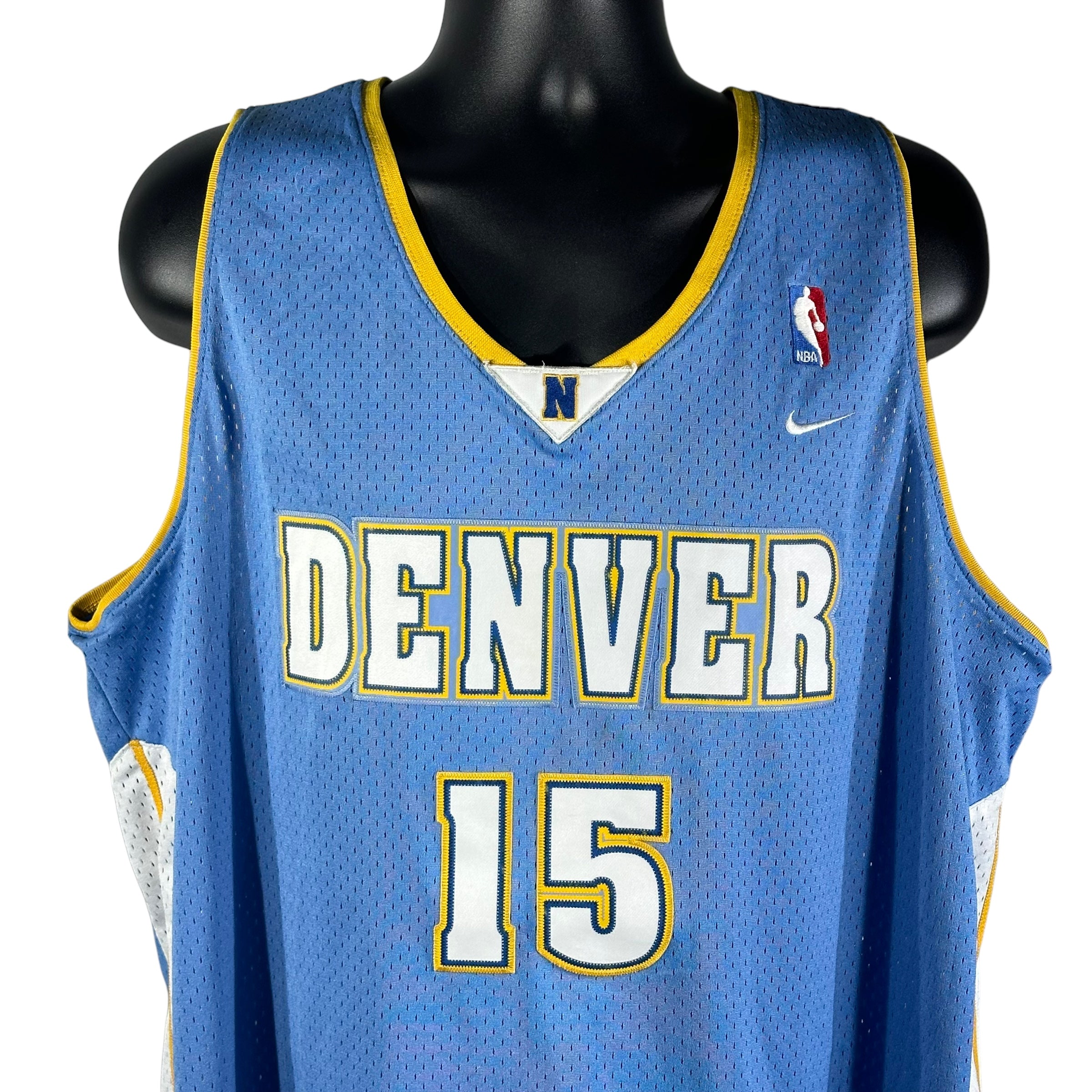 Vintage Denver Nuggets #15 Carmelo Anthony Nike Swingman Jersey