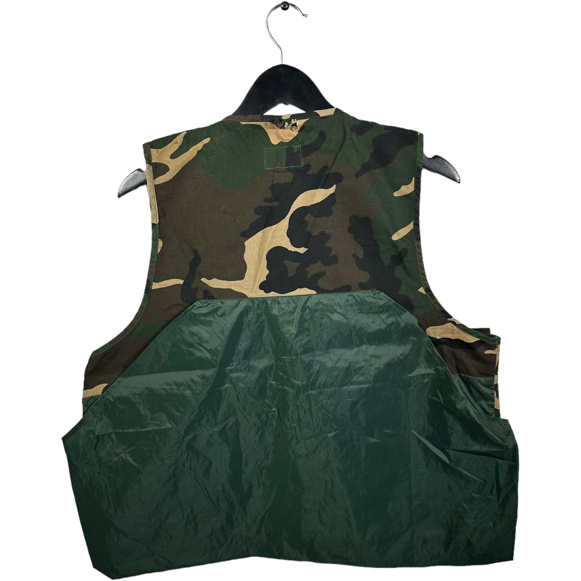 Vintage Full Zip Camo Hunting Vest