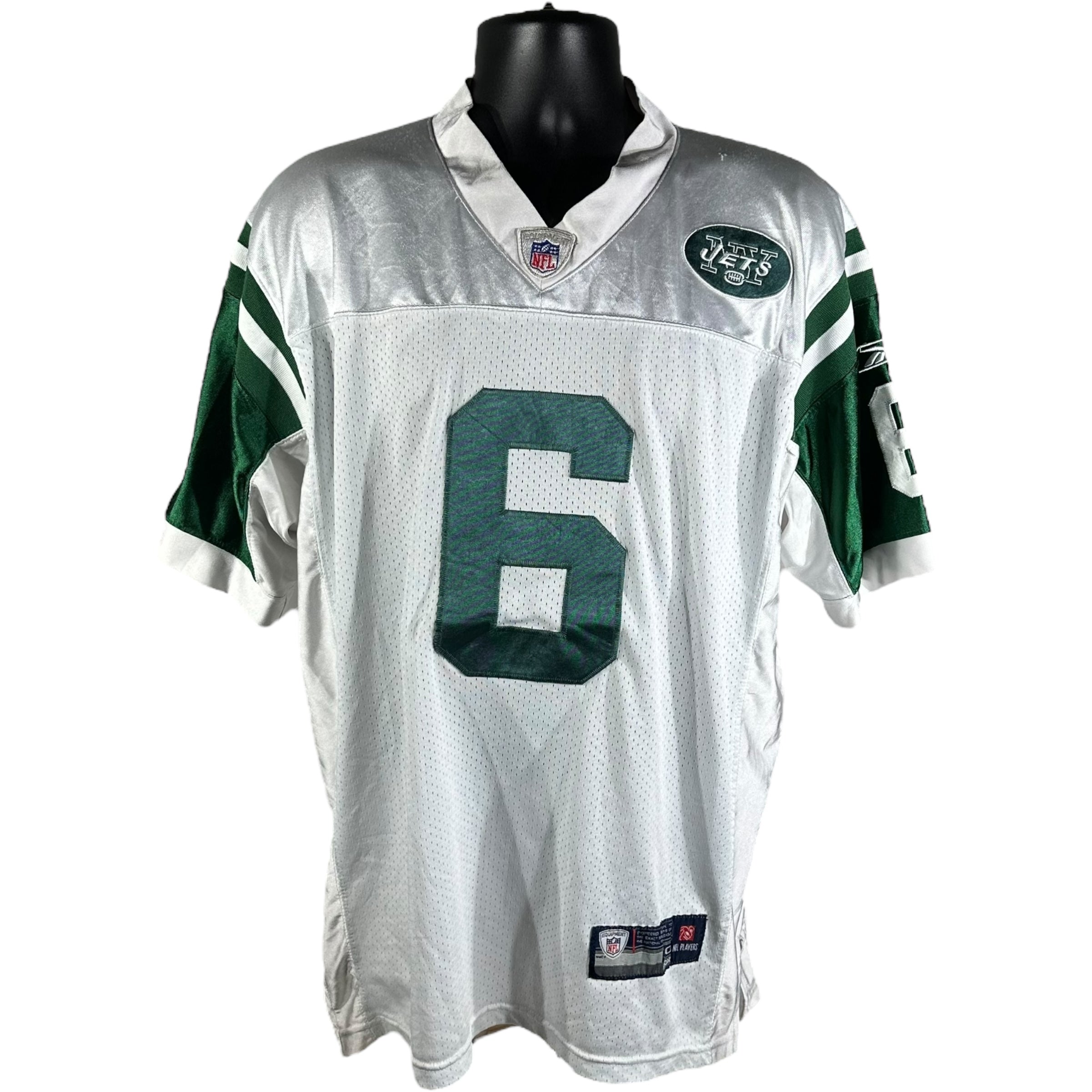 Vintage New York Jets Mark Sanchez #6 Reebok Jersey