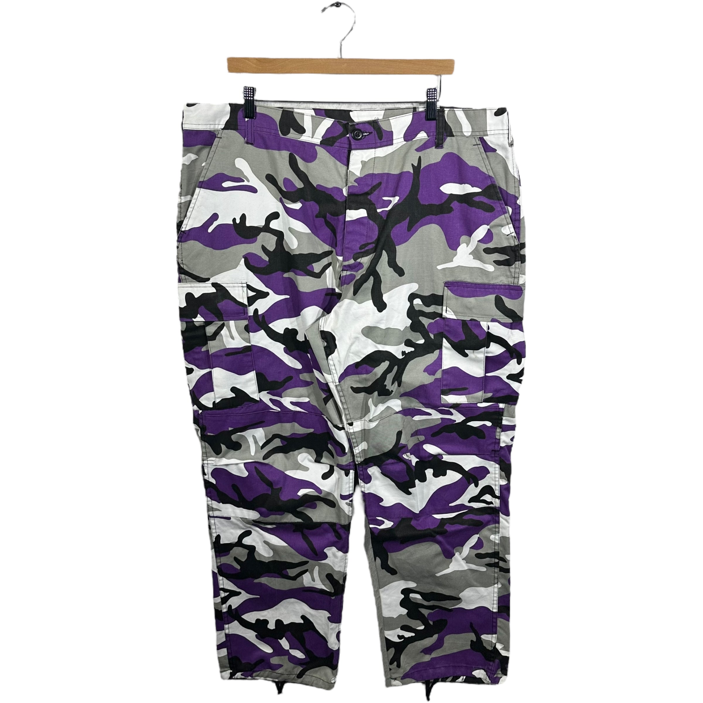 Vintage Military Camo Cargo Pants