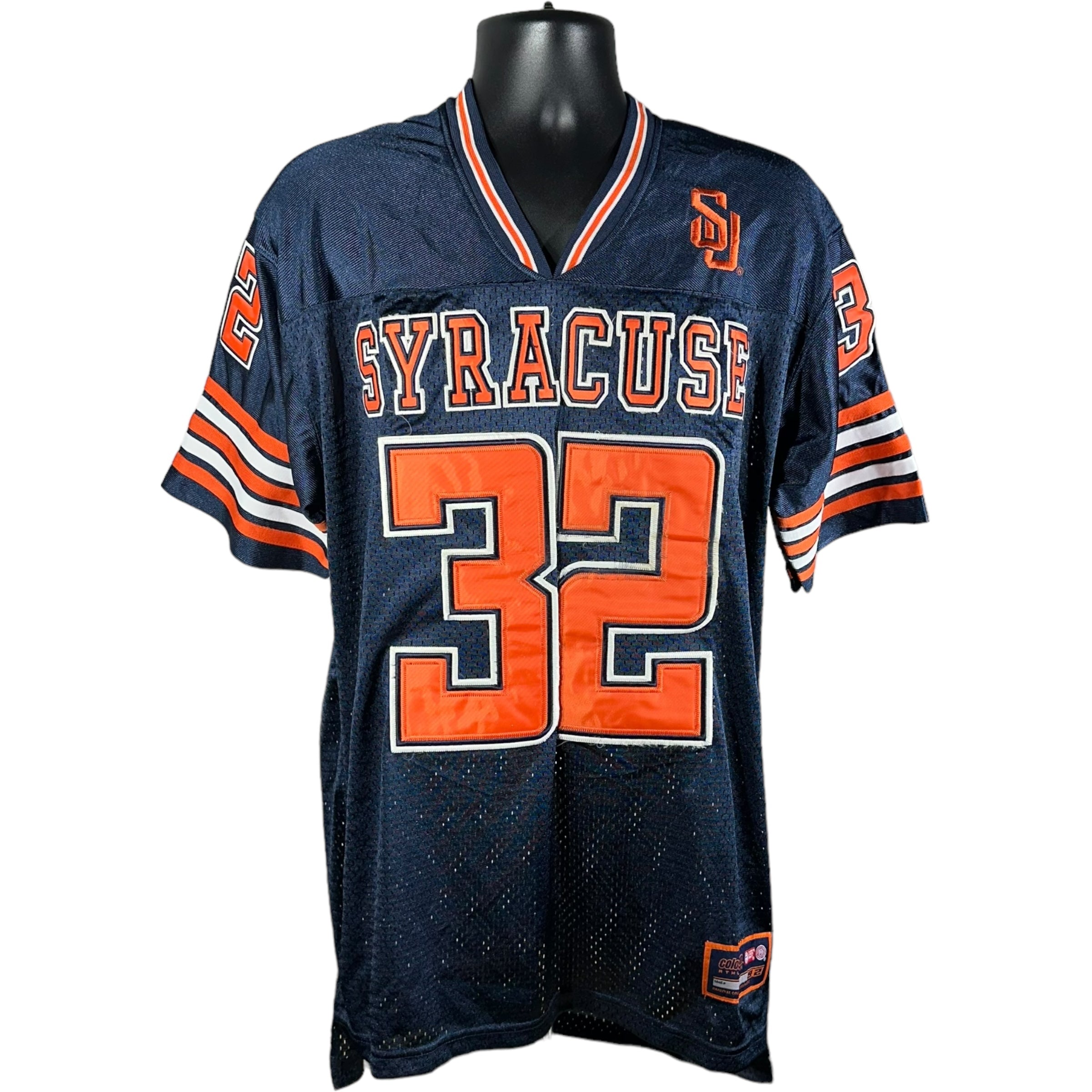 Vintage Syracuse University #32 Orange Jersey
