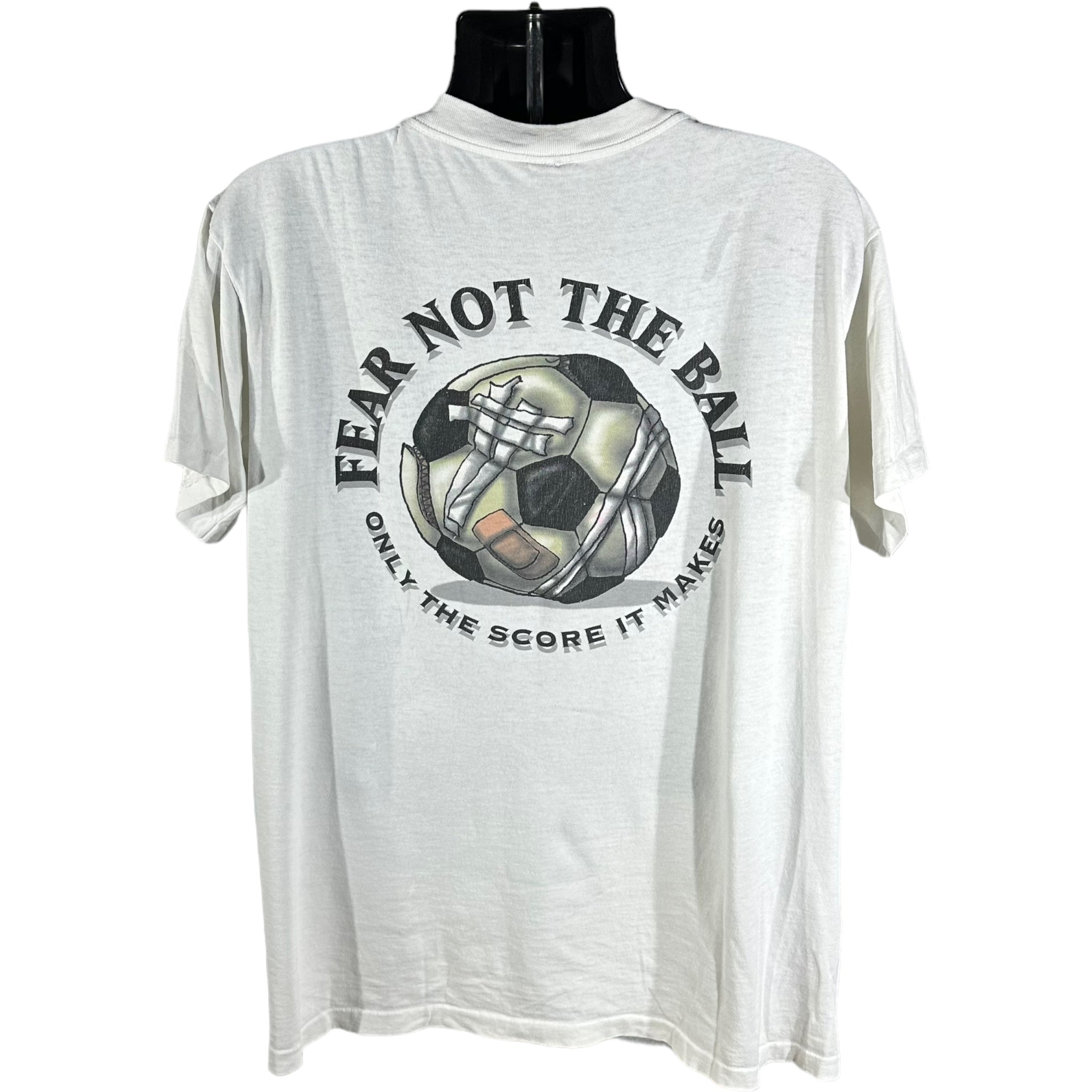 Vintage No Fear "Fear Not The Ball" Mullet Tee