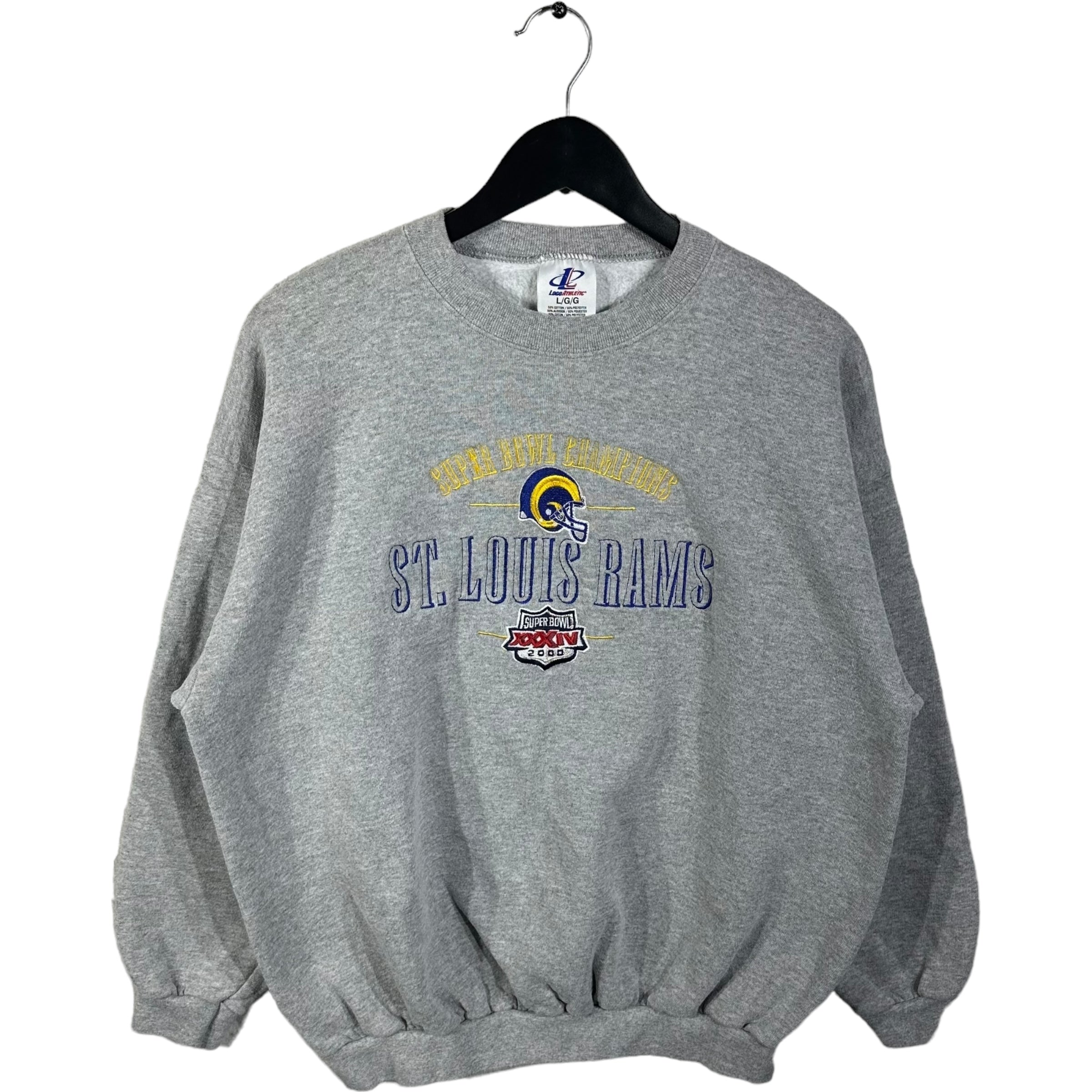 Vintage St. Louis Rams Super Bowl Champions Crewneck