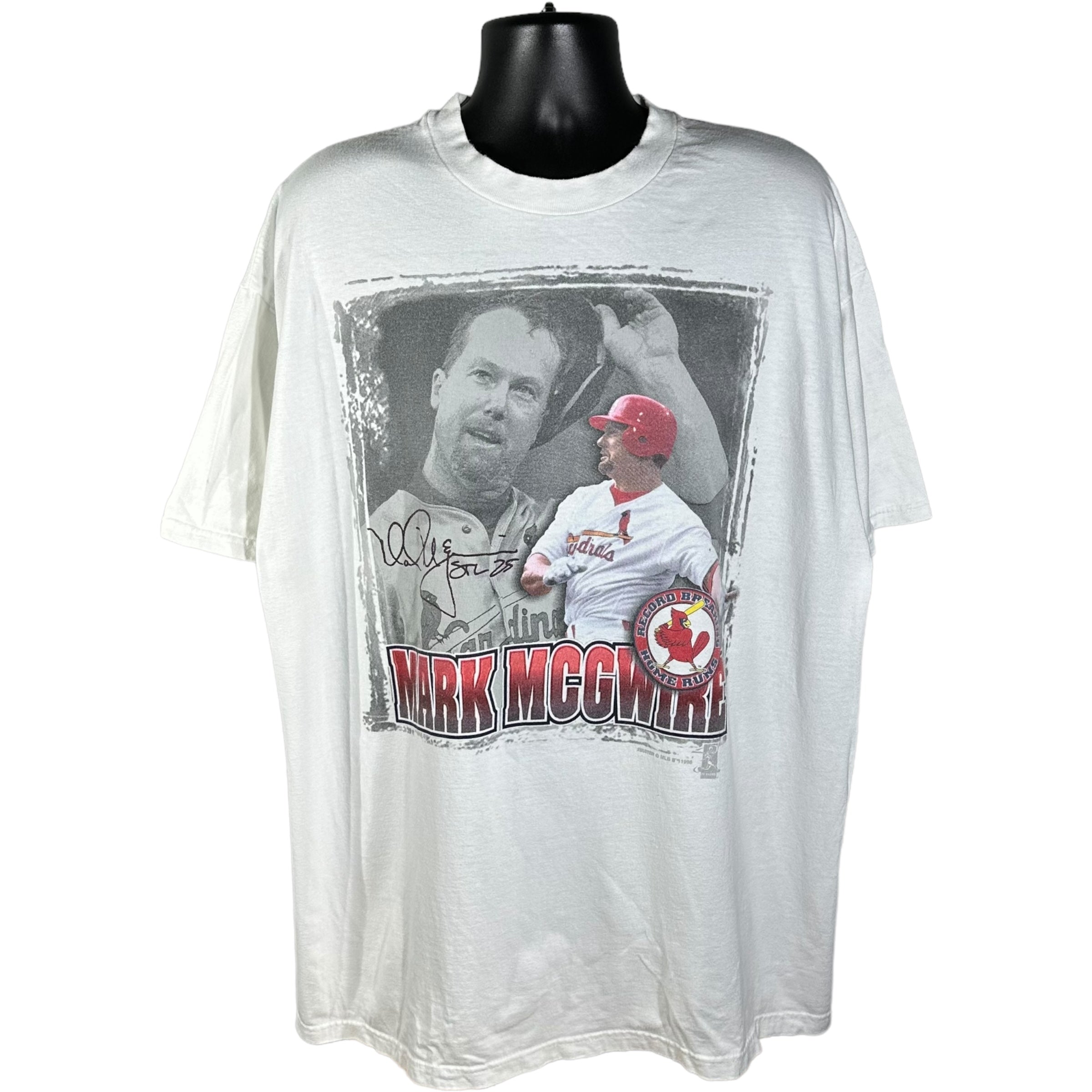 Vintage Mark McGwire St. Louis Cardinals Tee 1998