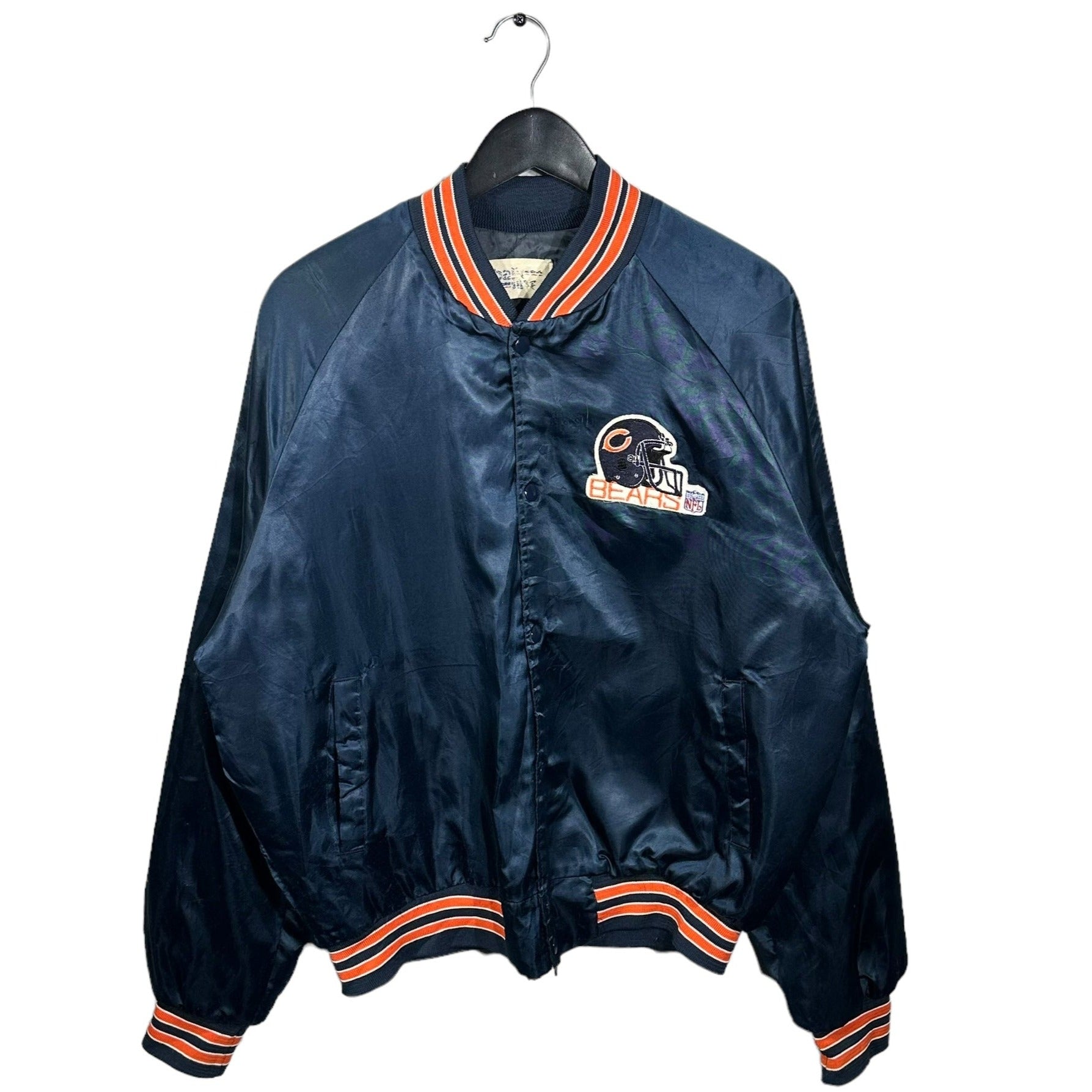 Vintage Chicago Bears Satin Bomber Jacket