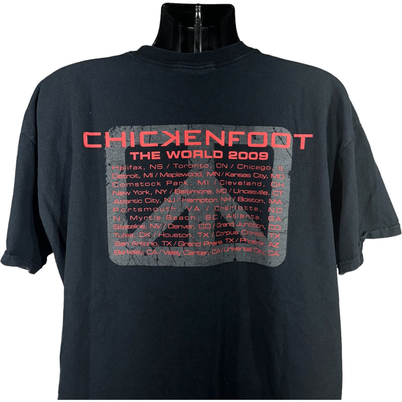 Vintage ChickenFoot World Tour Tee