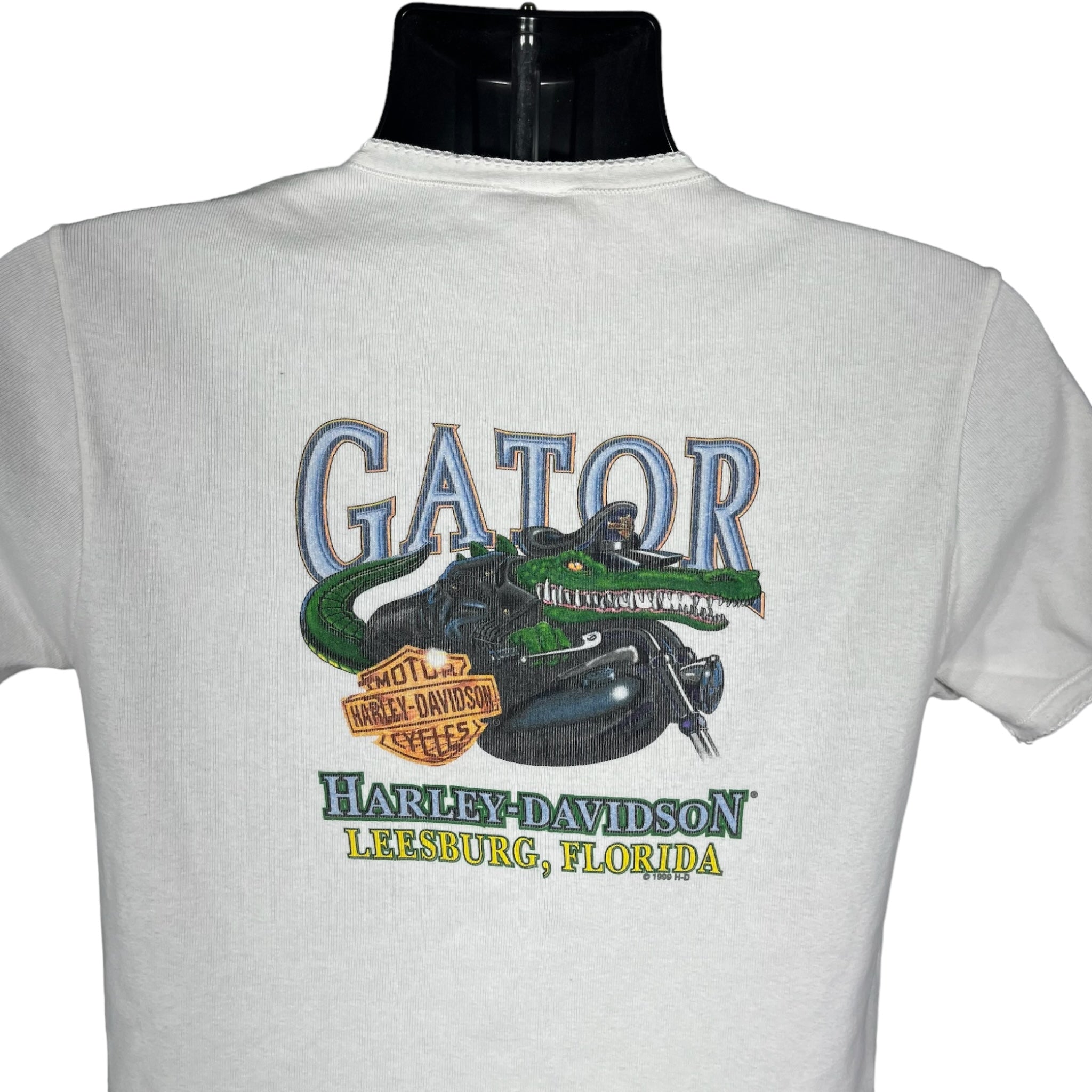 Vintage Harley Davidson Florida Gator Tee