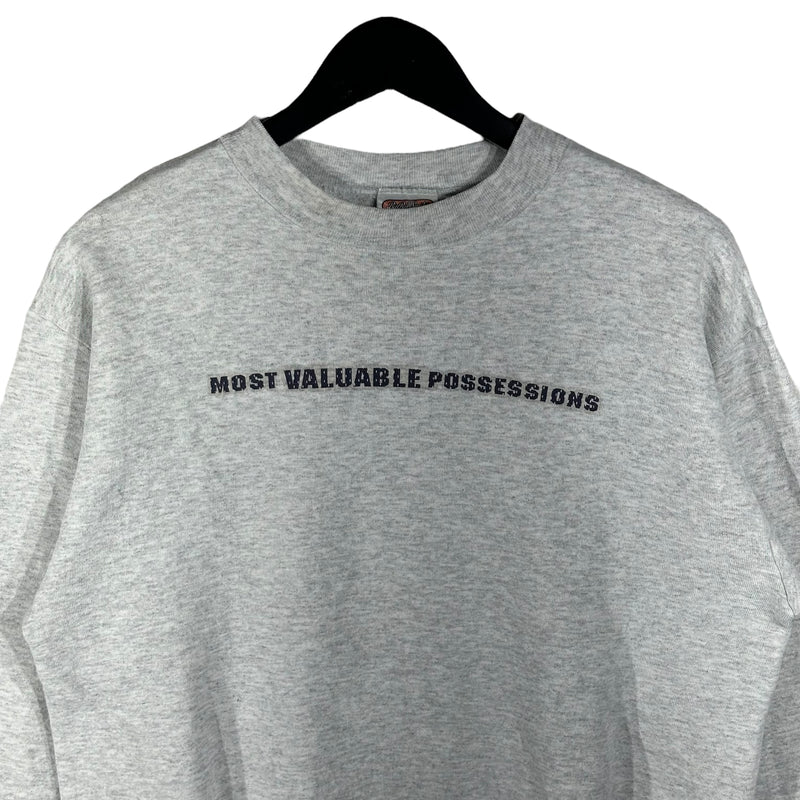 Vintage Basketball MVP "Most Valuable Possessions" Crewneck