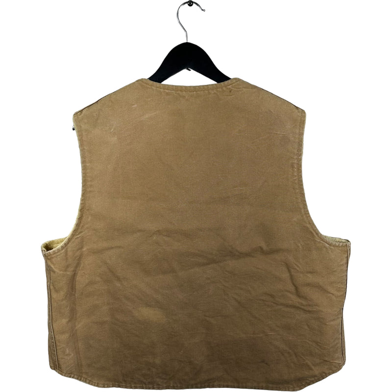 Vintage Carhartt Sherpa Lined Vest