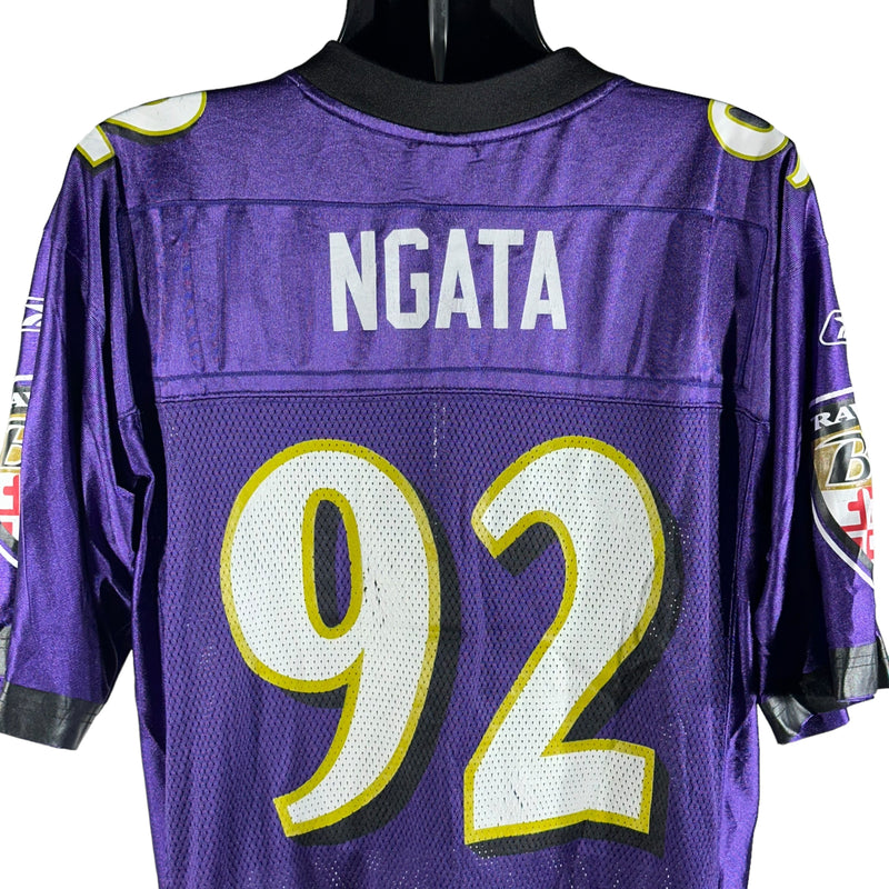 Vintage NFL Baltimore Ravens #92 NGATA Jersey