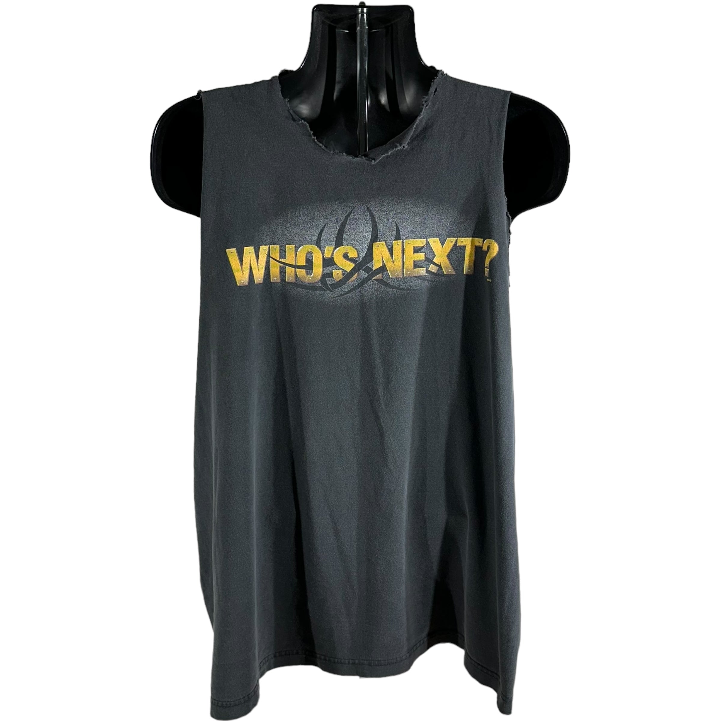 Vintage Goldberg "Who's Next?" Distressed Sleeveless Tee