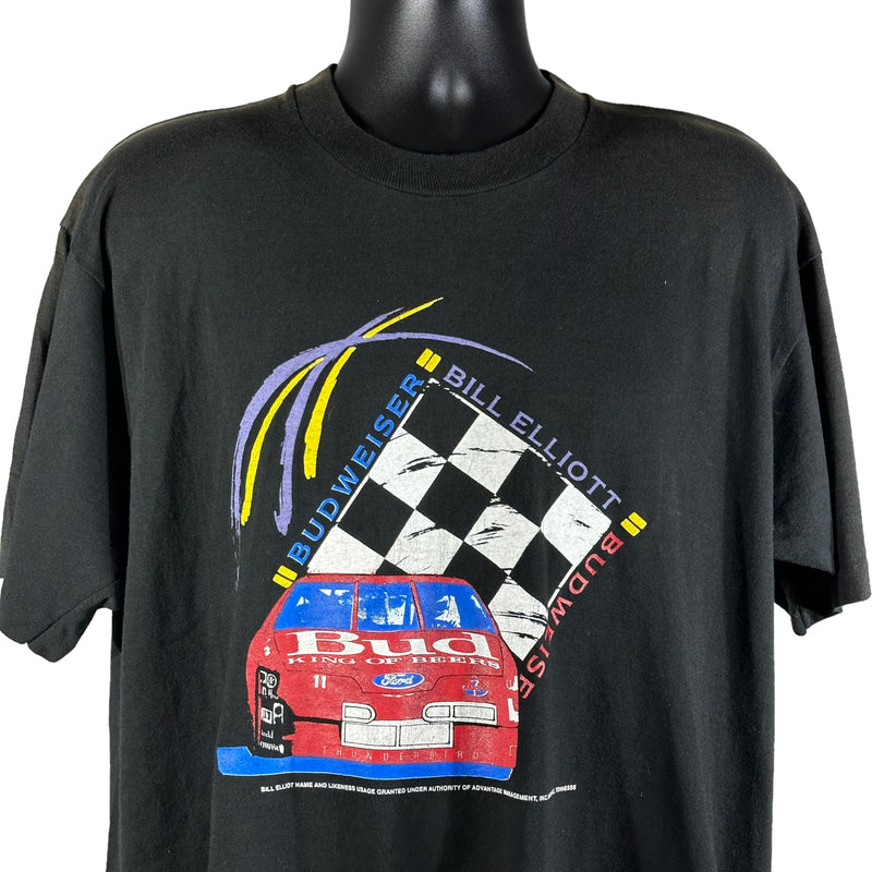 Vintage Budweiser Bill Elliott NASCAR Tee