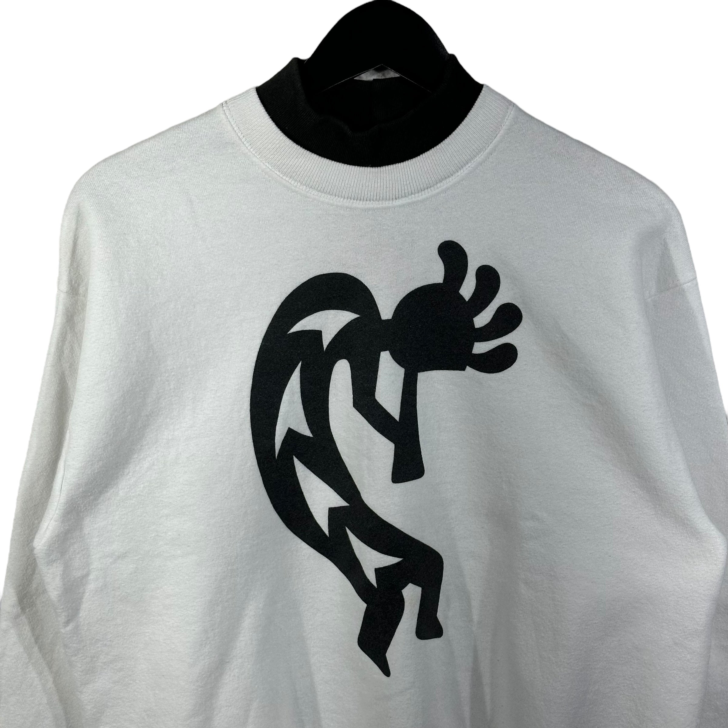 Vintage Double Collar Art Crewneck