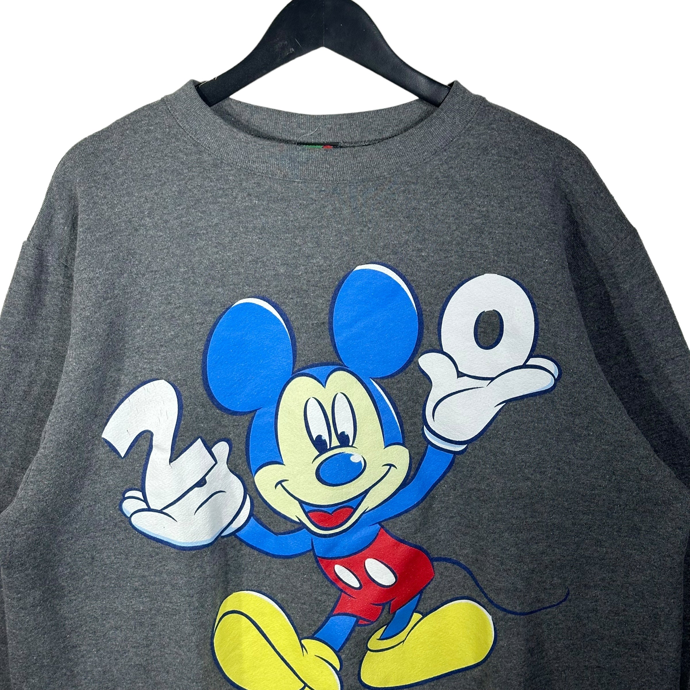 Vintage Mickey Mouse Big Face Crewneck