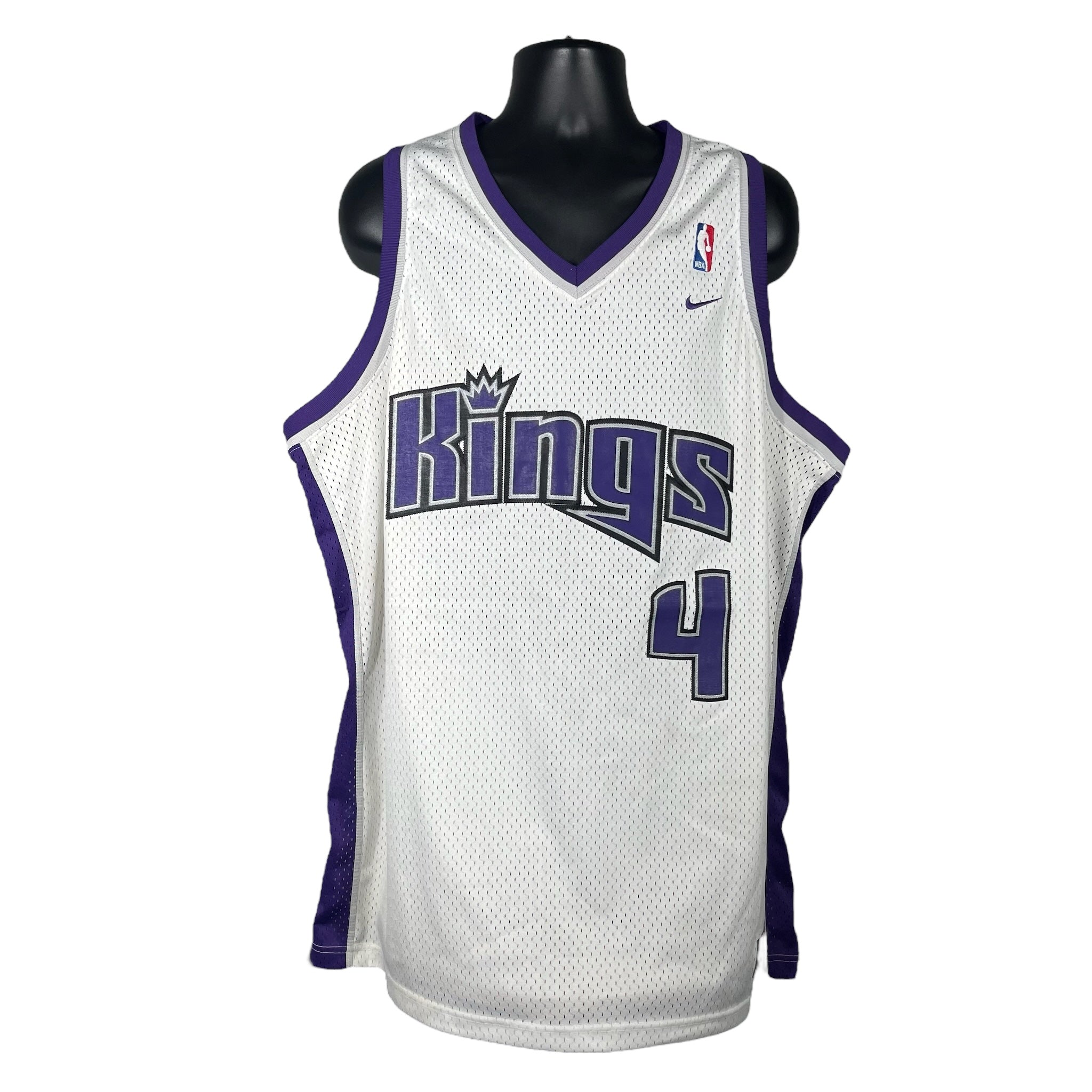 Vintage Sacramento Kings #4 Chris Webber Basketball Jersey