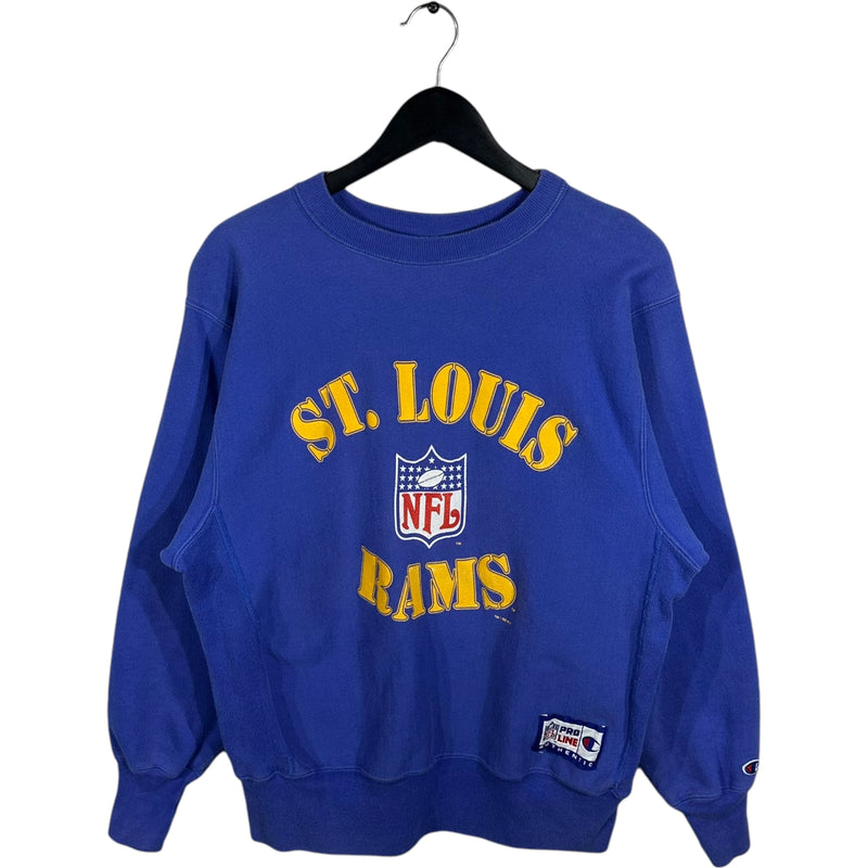 Vintage St. Louis Rams Crewneck 1995