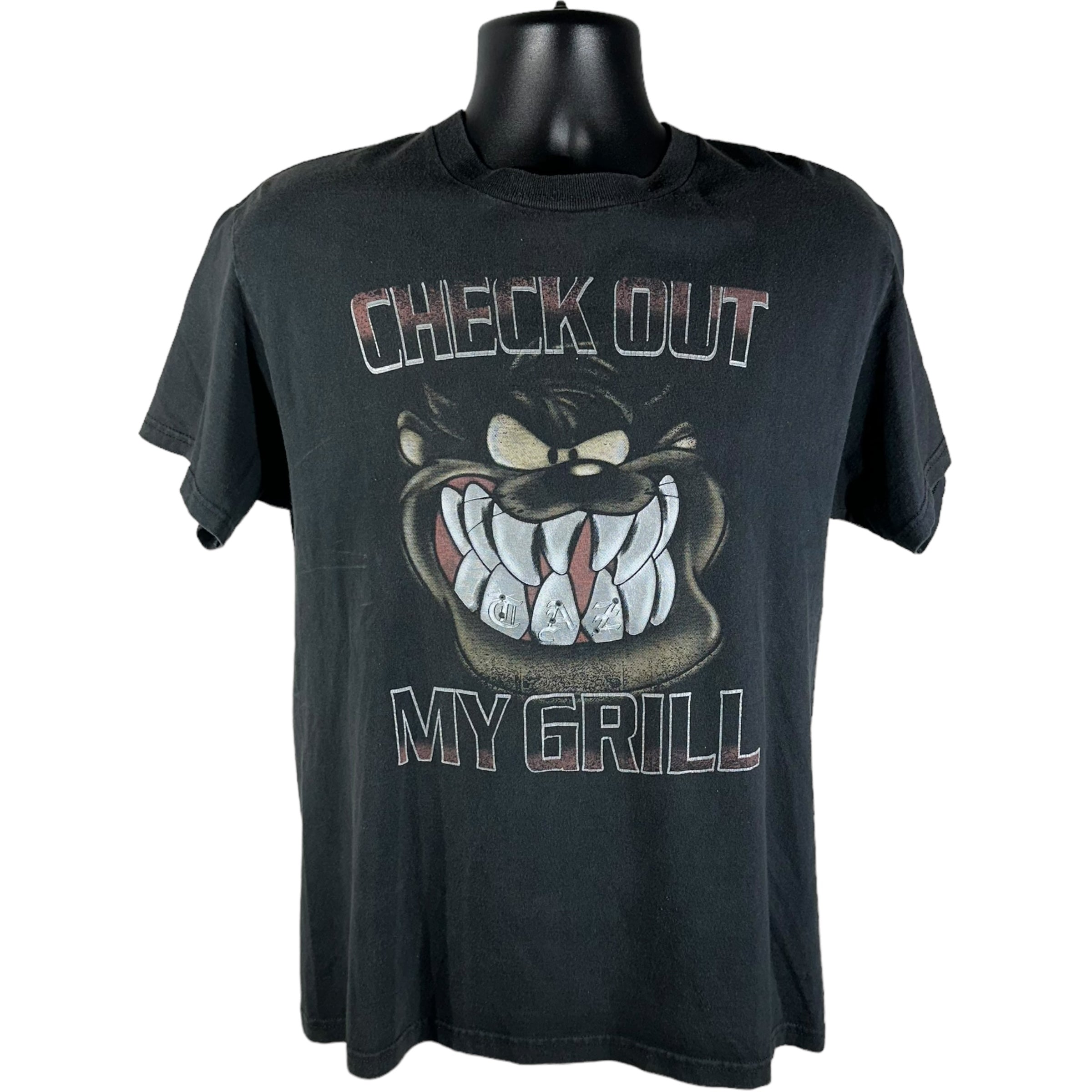 Vintage Looney Tunes Taz "Check Out My Grill" Tee