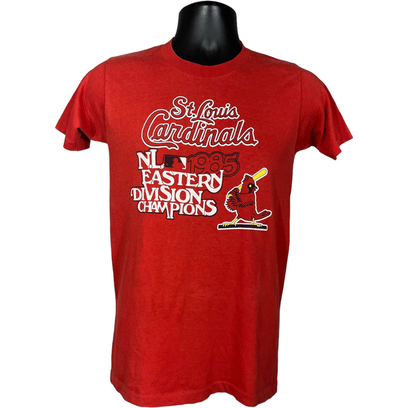 Vintage St. Louis Cardinals Eastern Division Champions Tee 1985