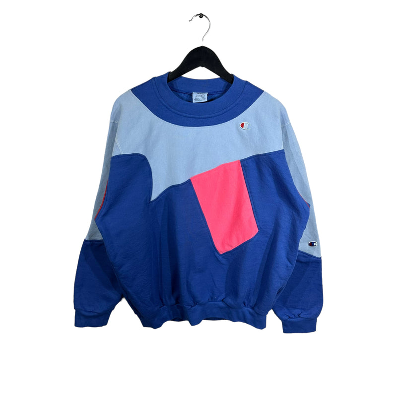 Vintage Champion Cut & Sew Crewneck