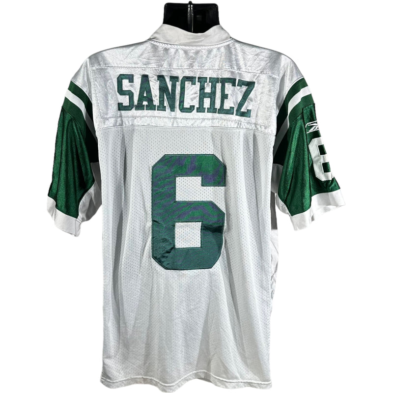 Vintage New York Jets Mark Sanchez #6 Reebok Jersey