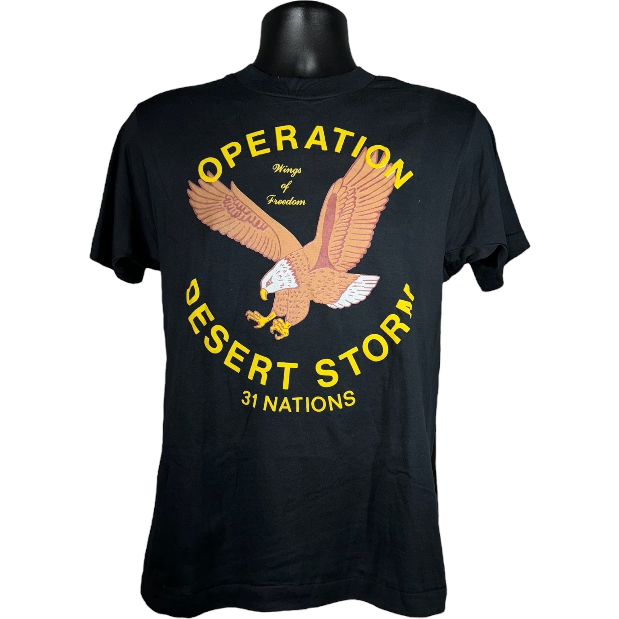 Vintage Operation Desert Storm "Wings Of Freedom" Tee