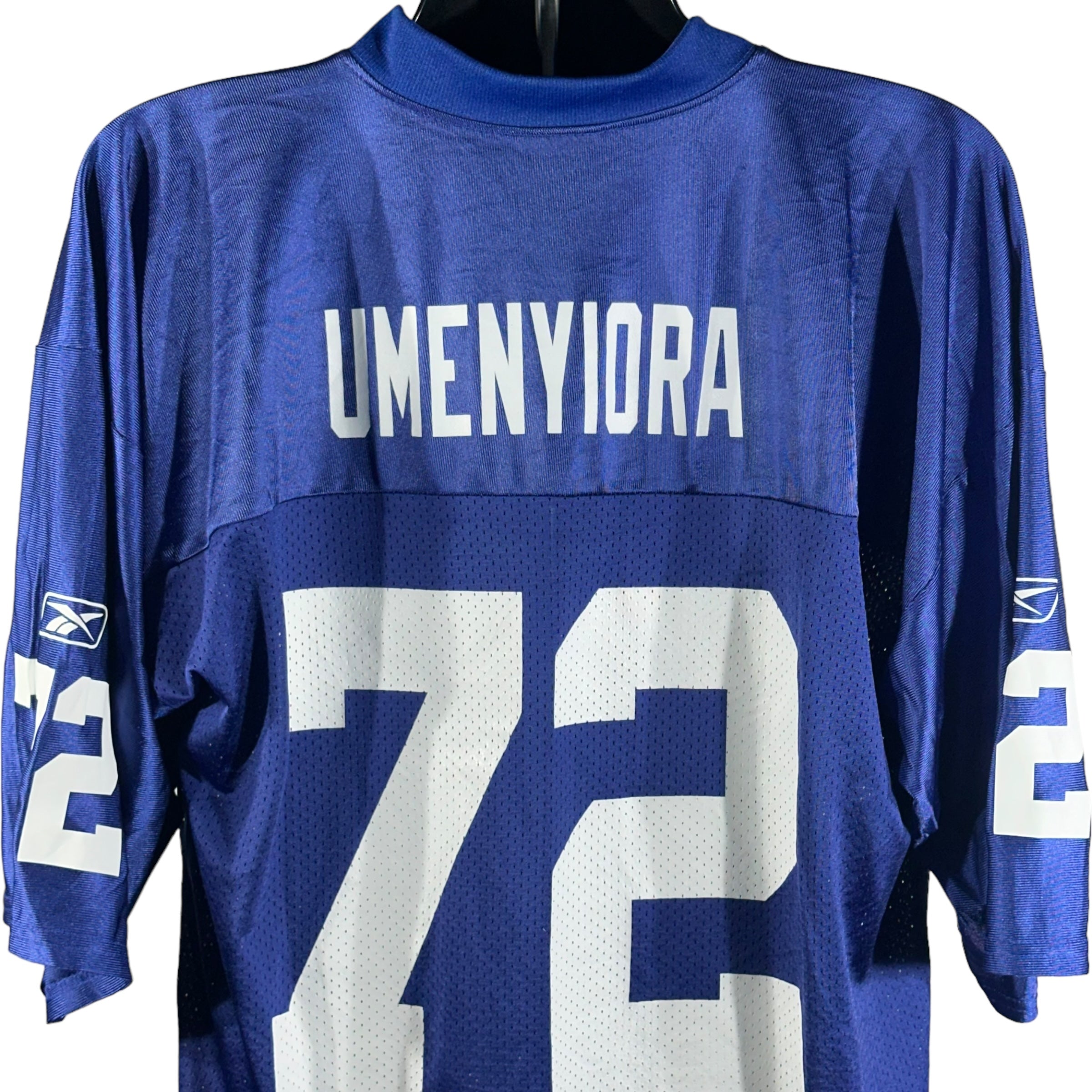 Vintage New York Giants #72 Osi Umenyiora Jersey