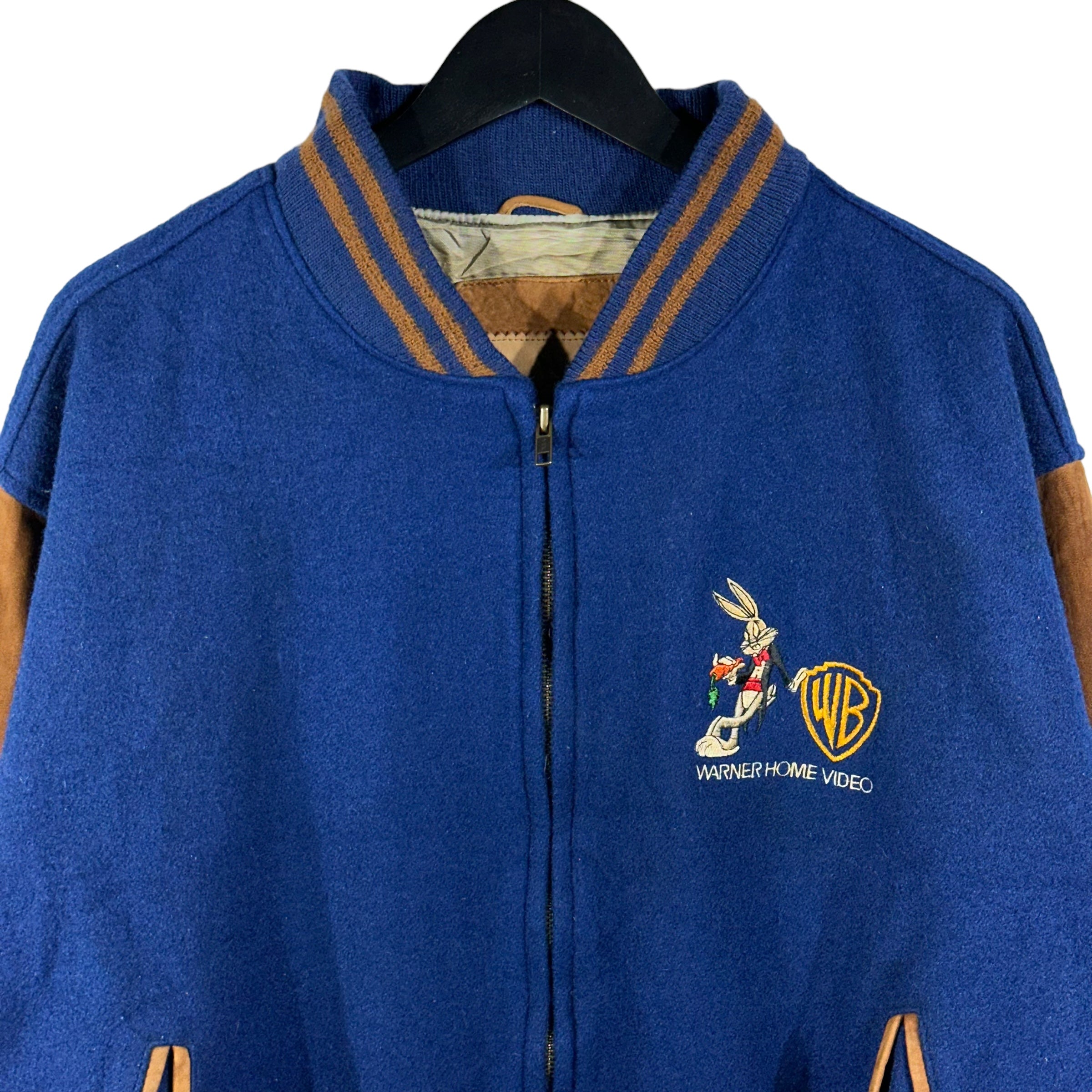 Vintage Warner Home Video Varsity Jacket