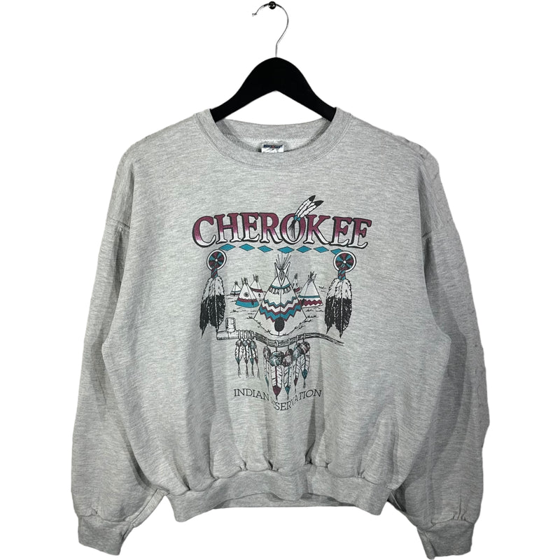 Vintage Cherokee Indian Reservation Crewneck