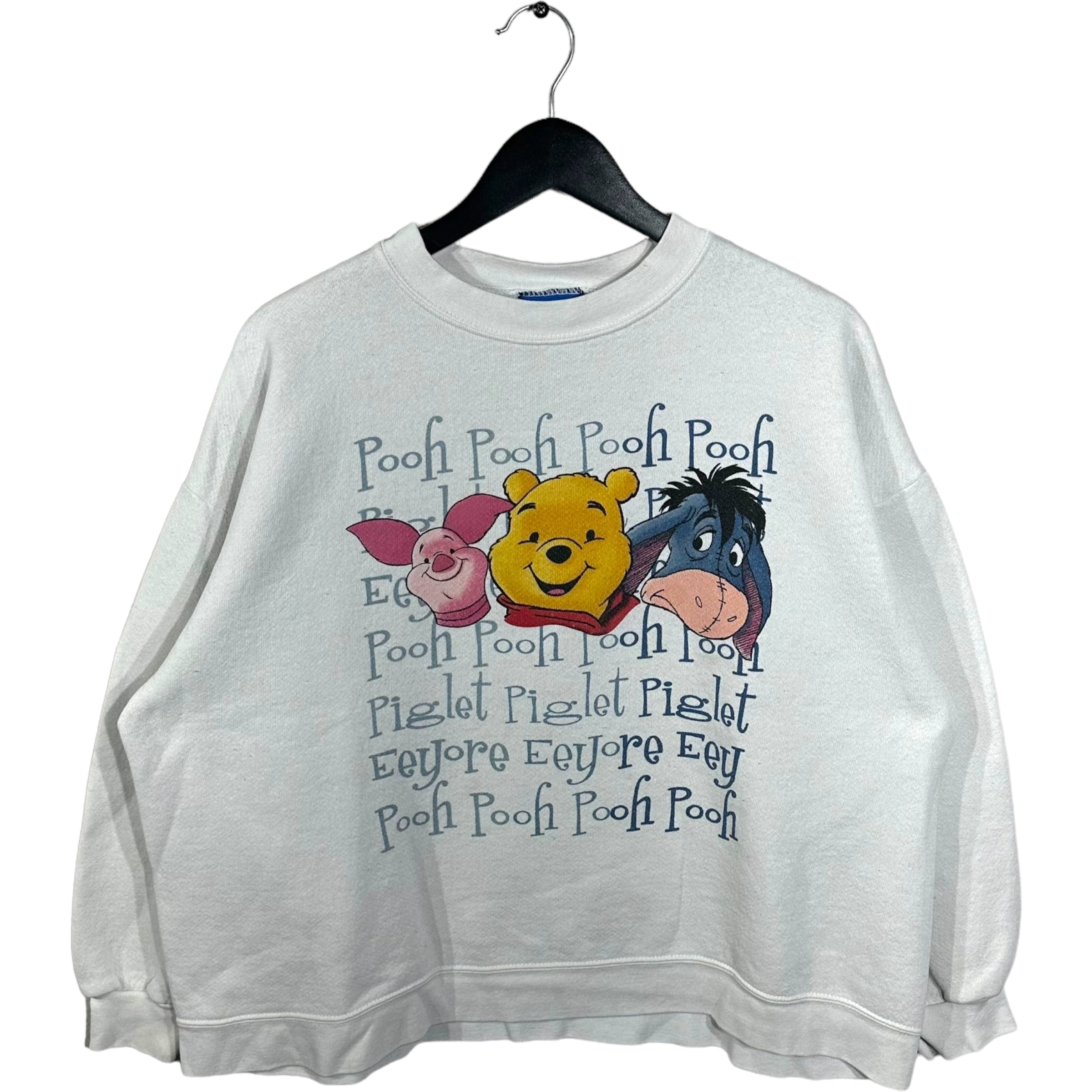 Vintage Pooh Piglet Eeyore Crewneck