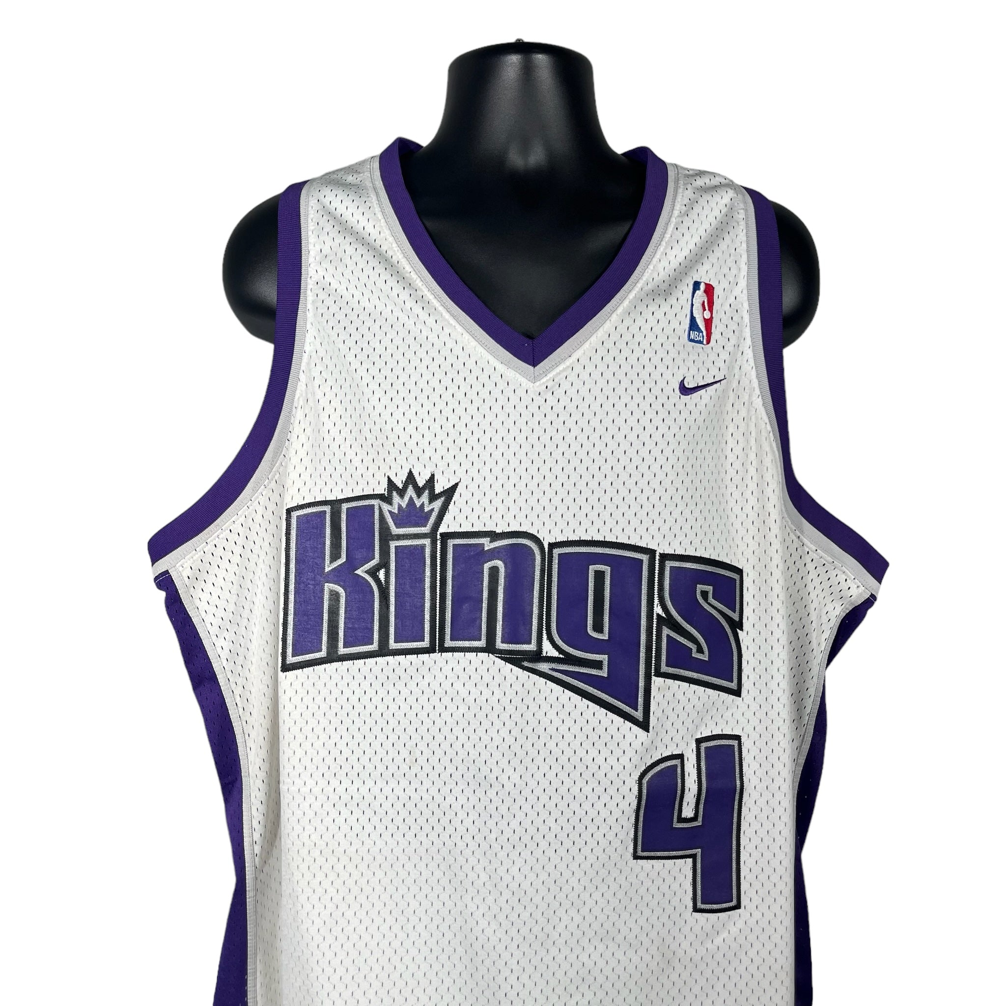 Vintage Sacramento Kings #4 Chris Webber Basketball Jersey