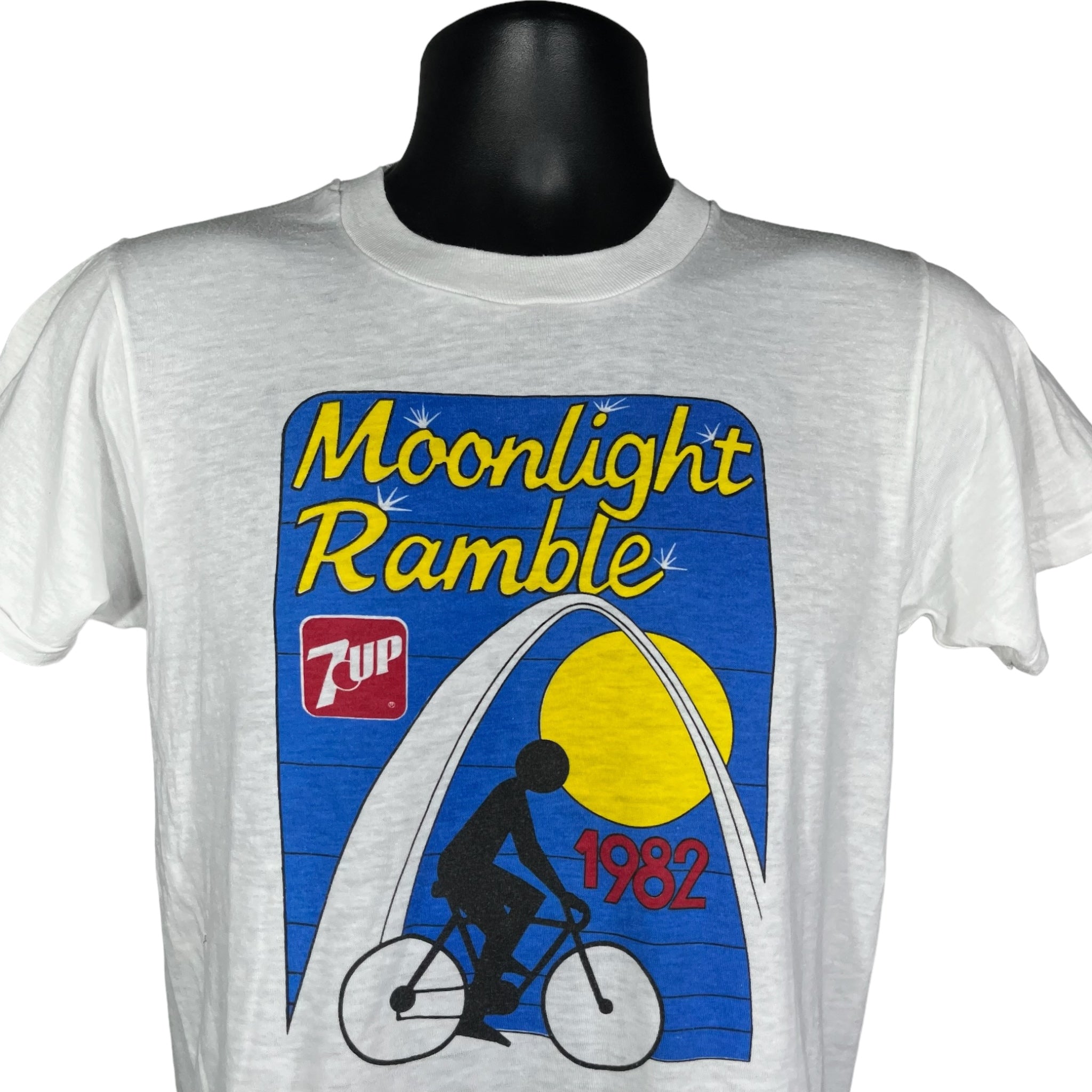 Vintage Moonlight Ramble 7 UP Tee 1982