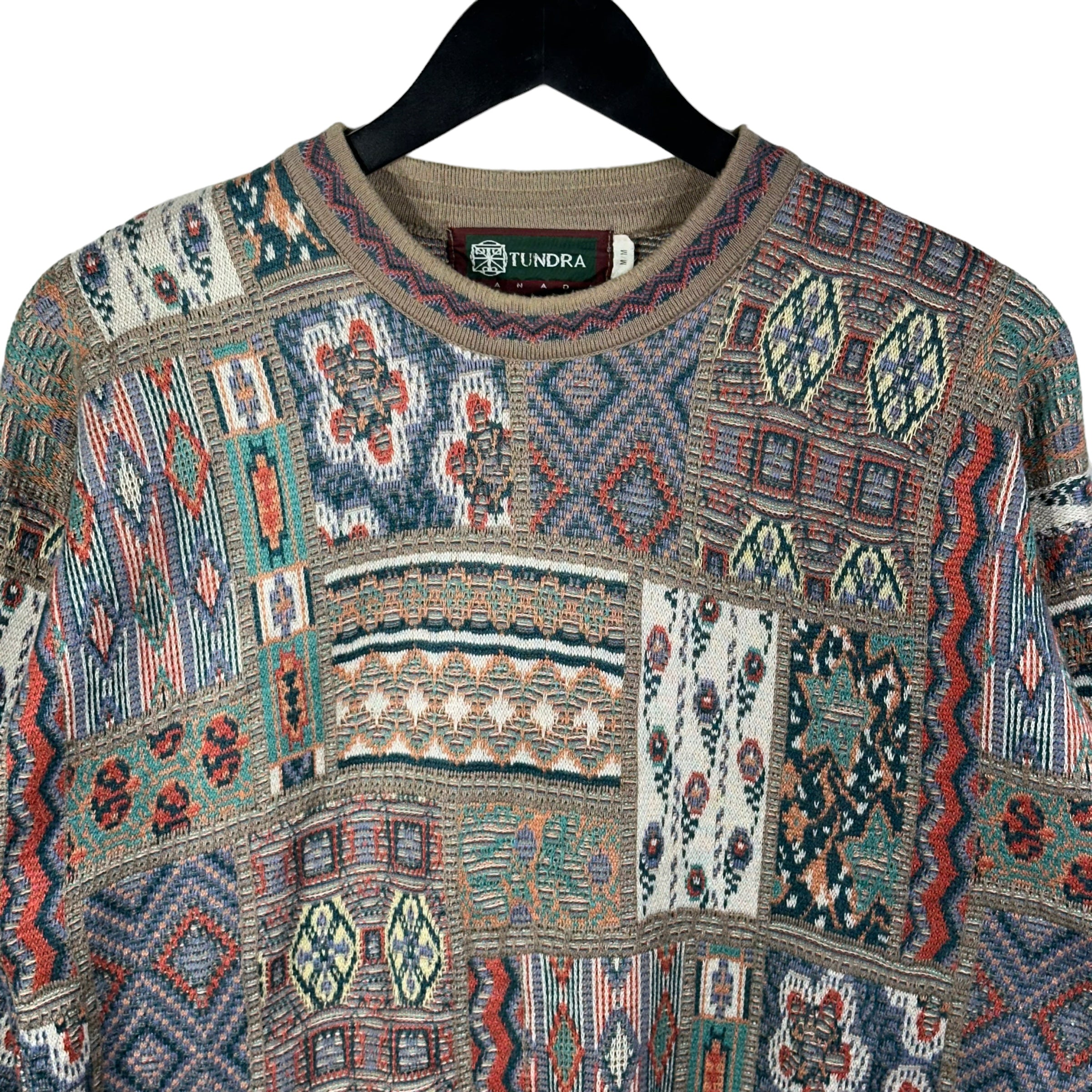 Vintage Tundra All Over Pattern Sweater