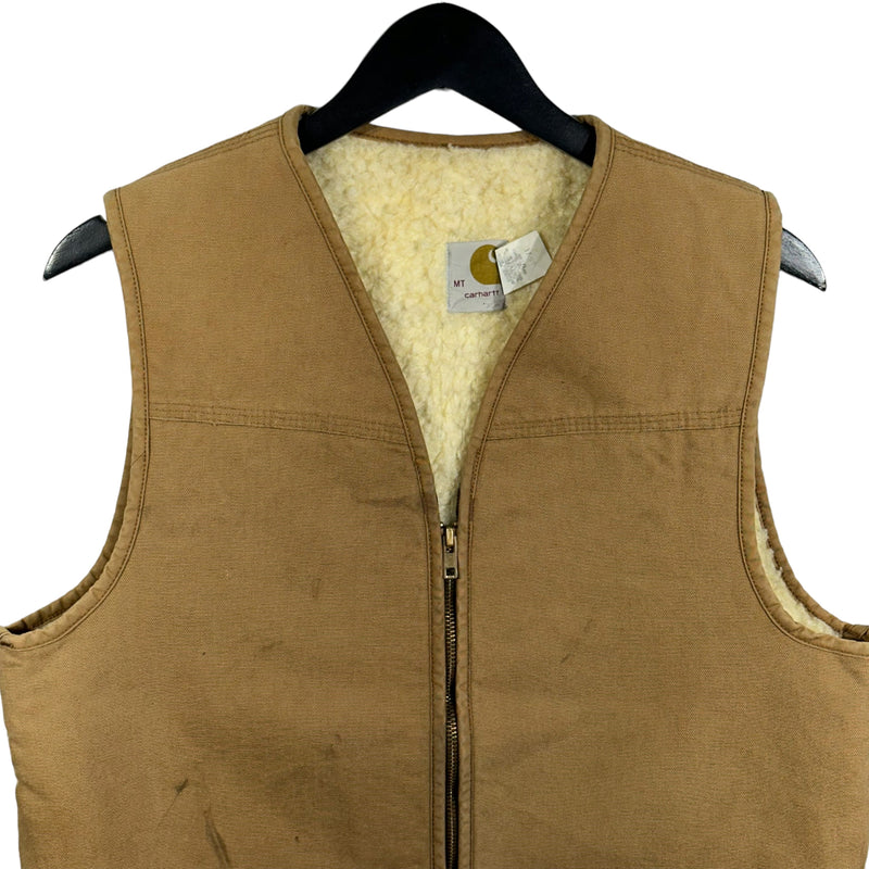 Vintage Carhartt Sherpa Lined Vest