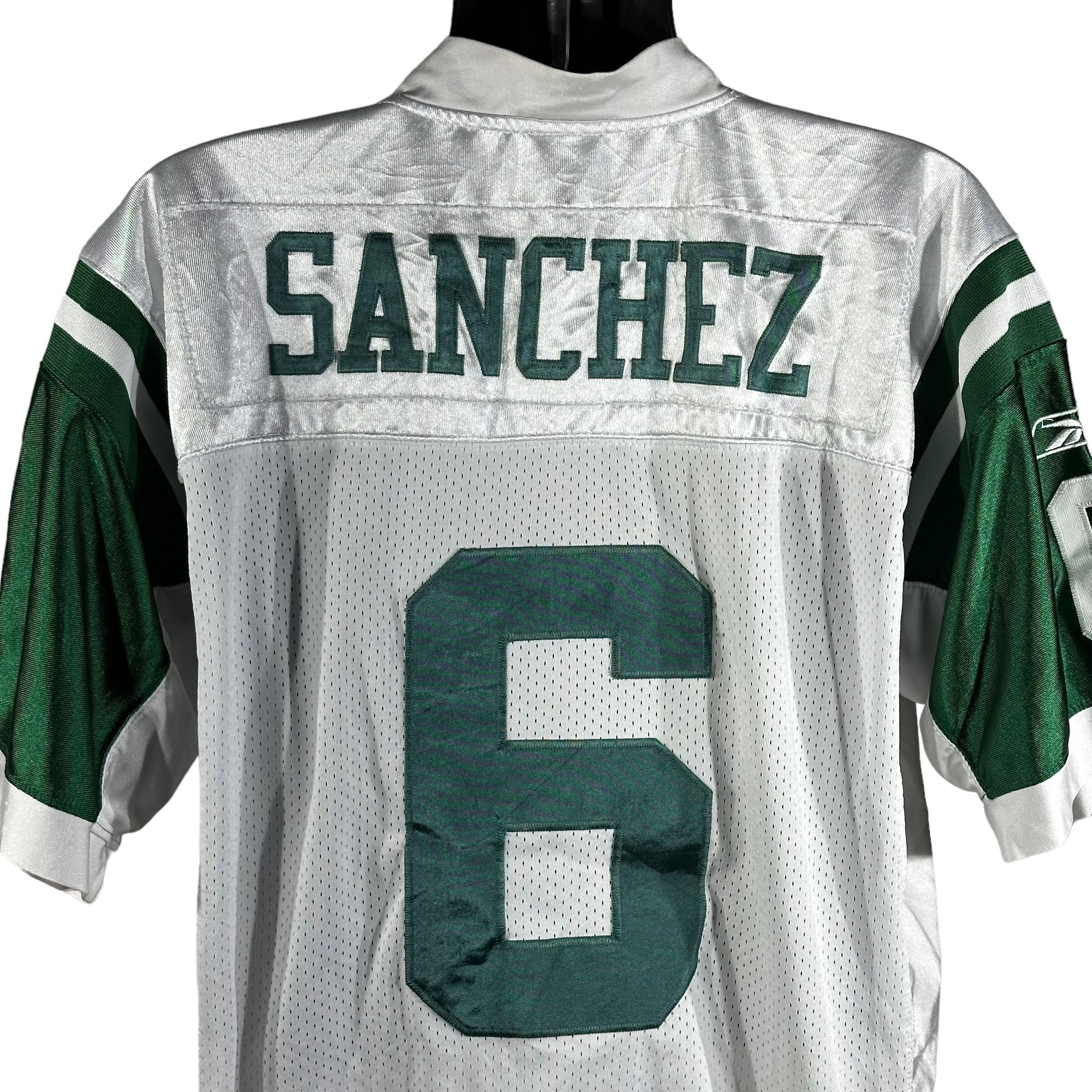 Vintage New York Jets Mark Sanchez #6 Reebok Jersey