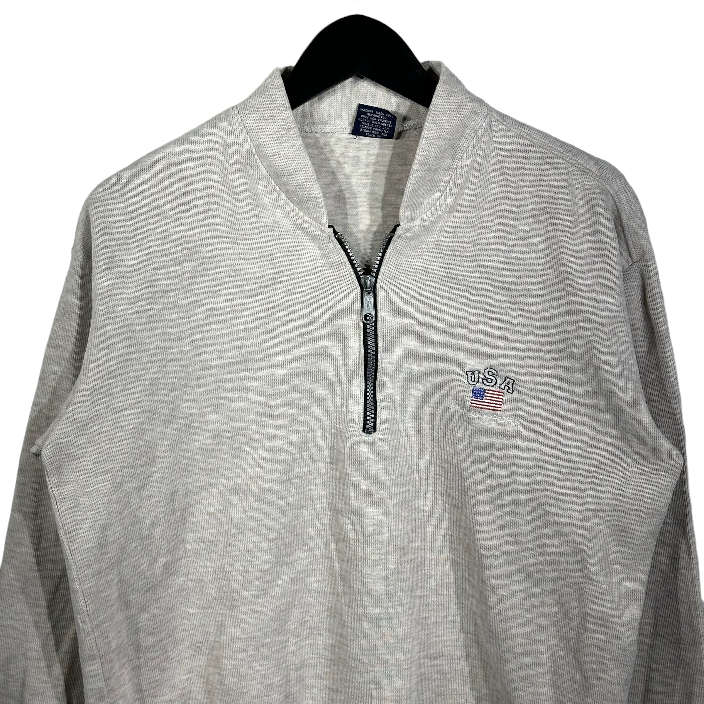 Vintage USA Polo Sport 1/4 Zip Sweatshirt