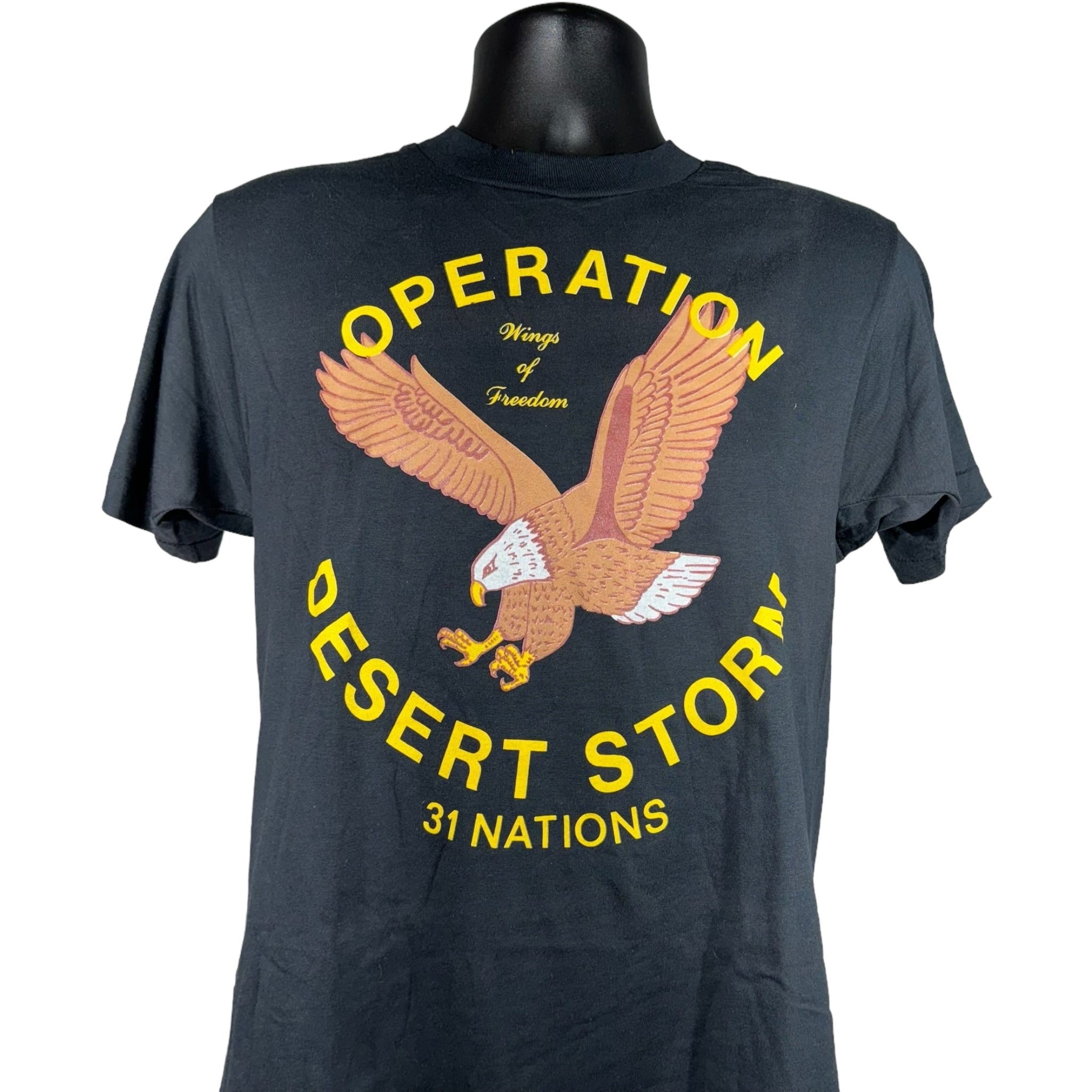 Vintage Operation Desert Storm "Wings Of Freedom" Tee