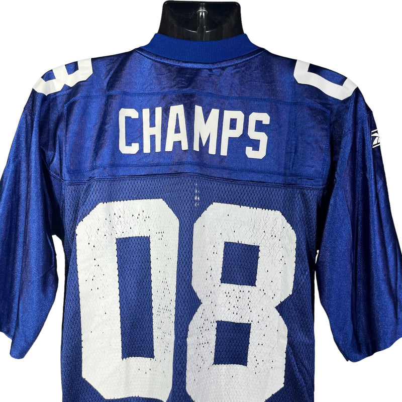 Vintage New York Giants Super Bowl Champs 08 Jersey