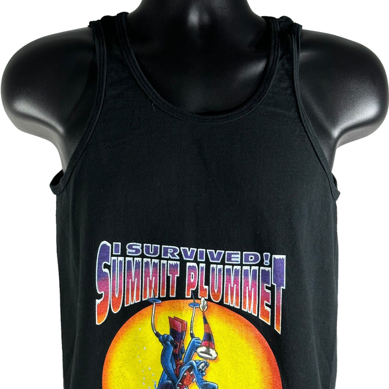 Vintage "I Survived Summit Plummet" Disney Blizzard Beach Tank Top