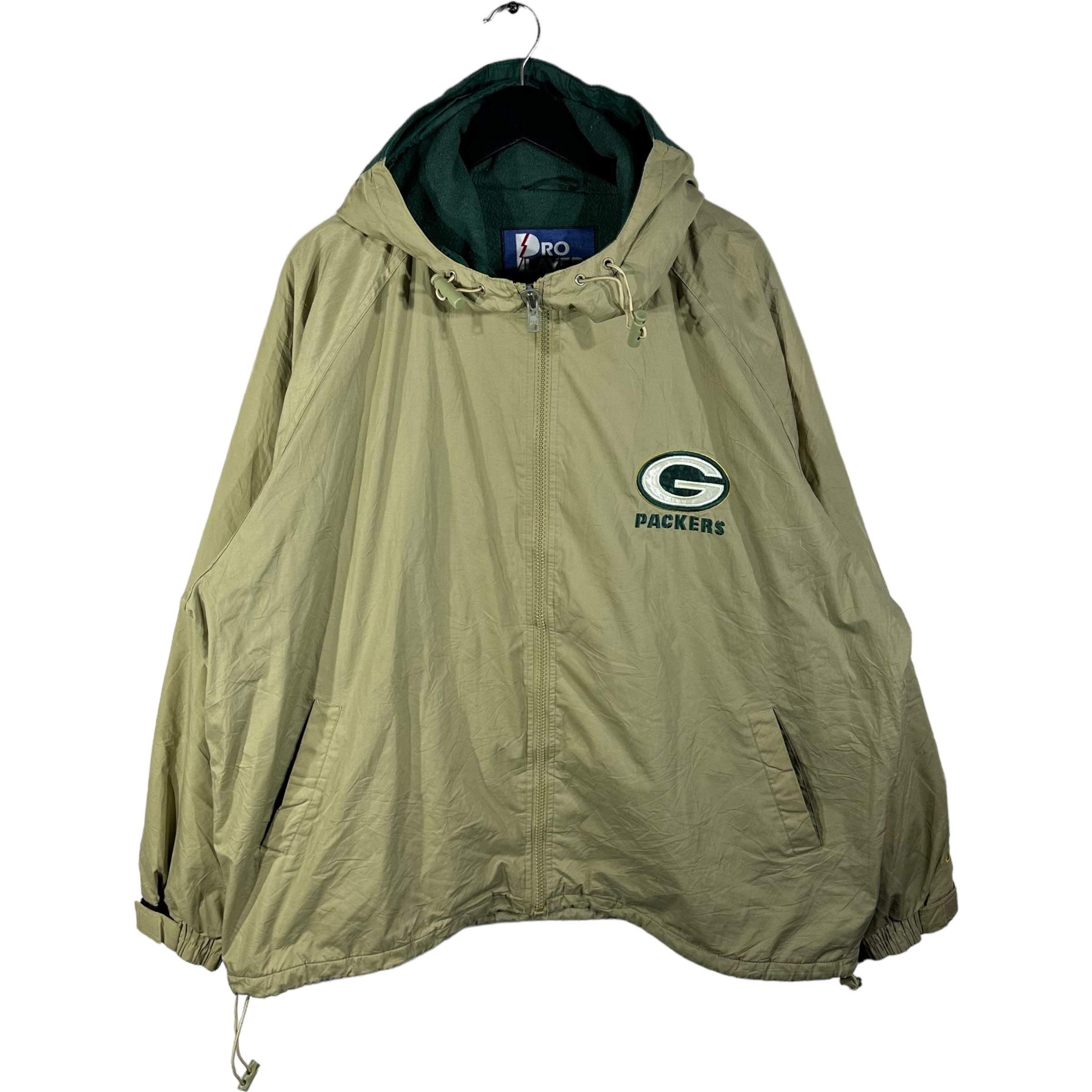 Vintage discount Green Bay Packers Windbreaker