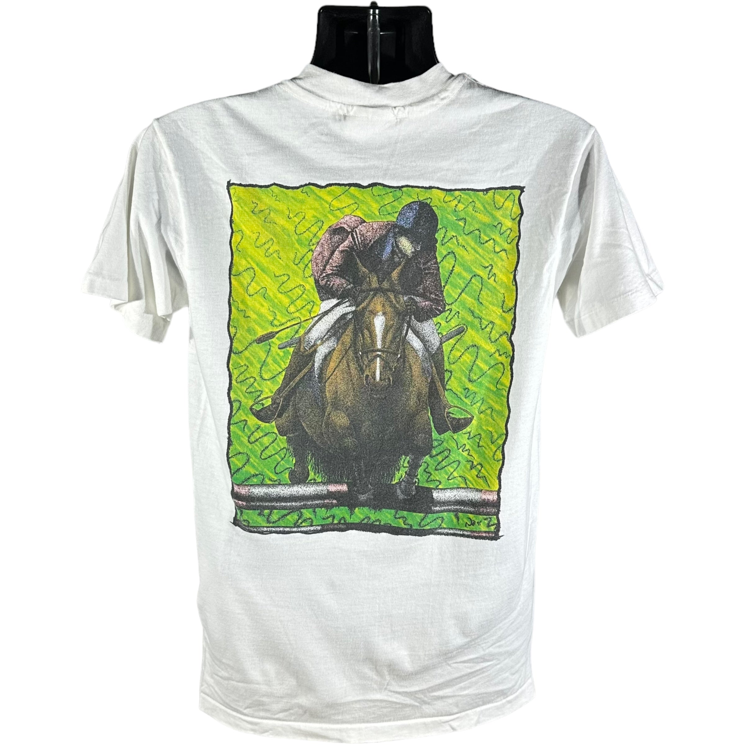 Vintage PBNHS Horse Race Art Tee