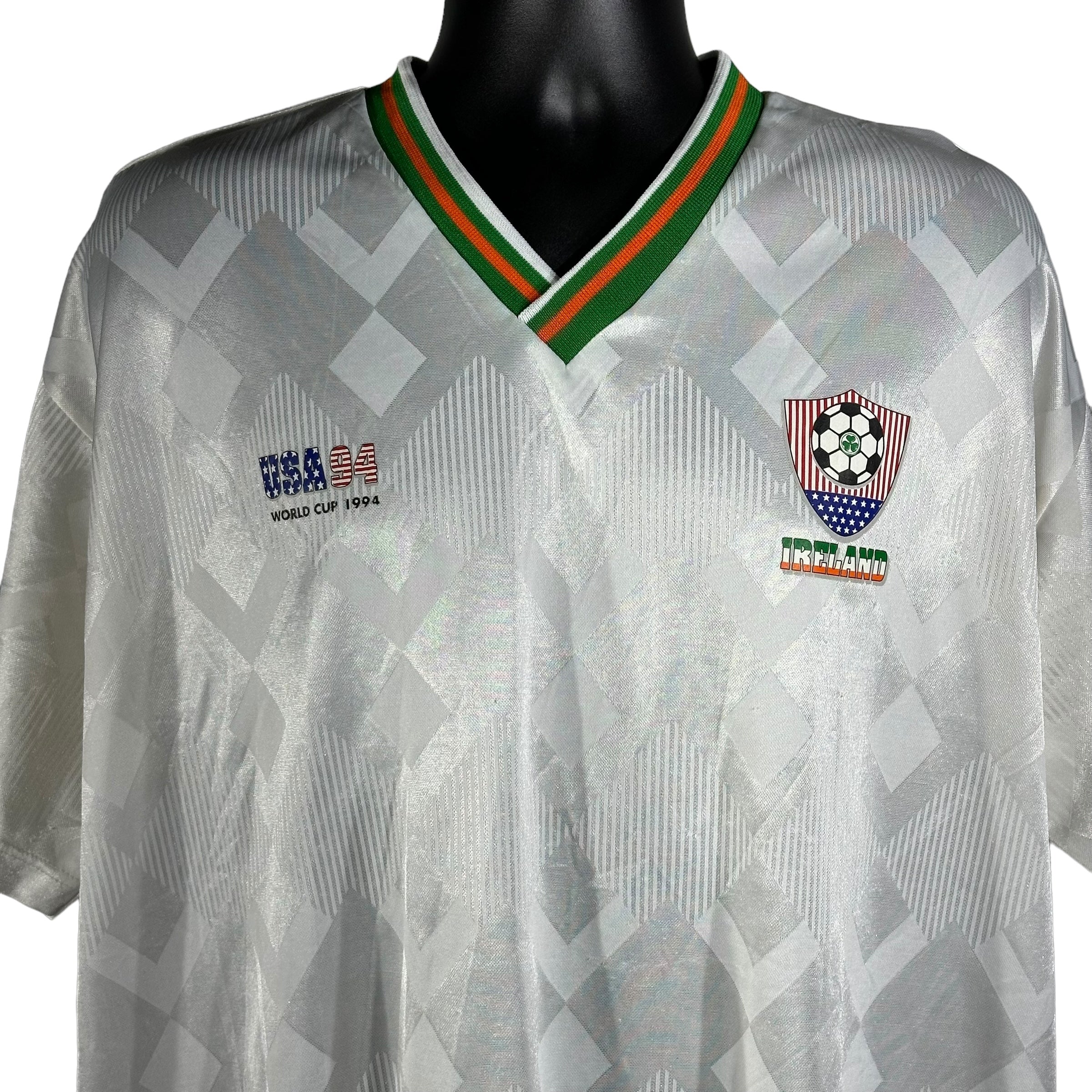 Vintage USA Ireland Soccer Jersey 1994