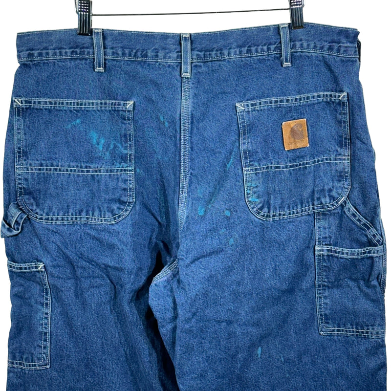 Vintage Carhartt Flannel Lined Carpenter Denim Jeans