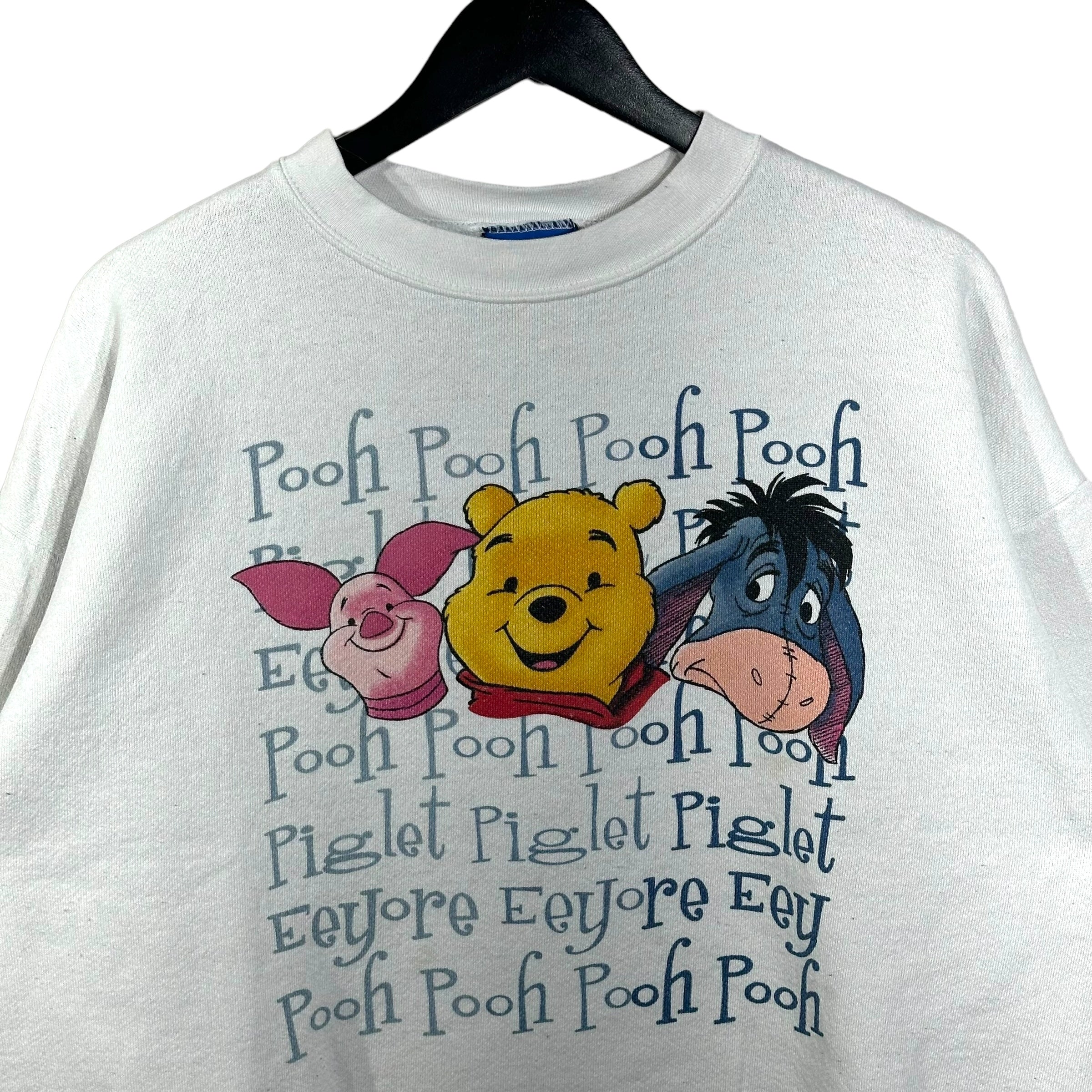 Vintage Pooh Piglet Eeyore Crewneck