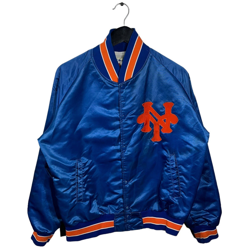 Vintage New York Mets Satin Bomber Jacket